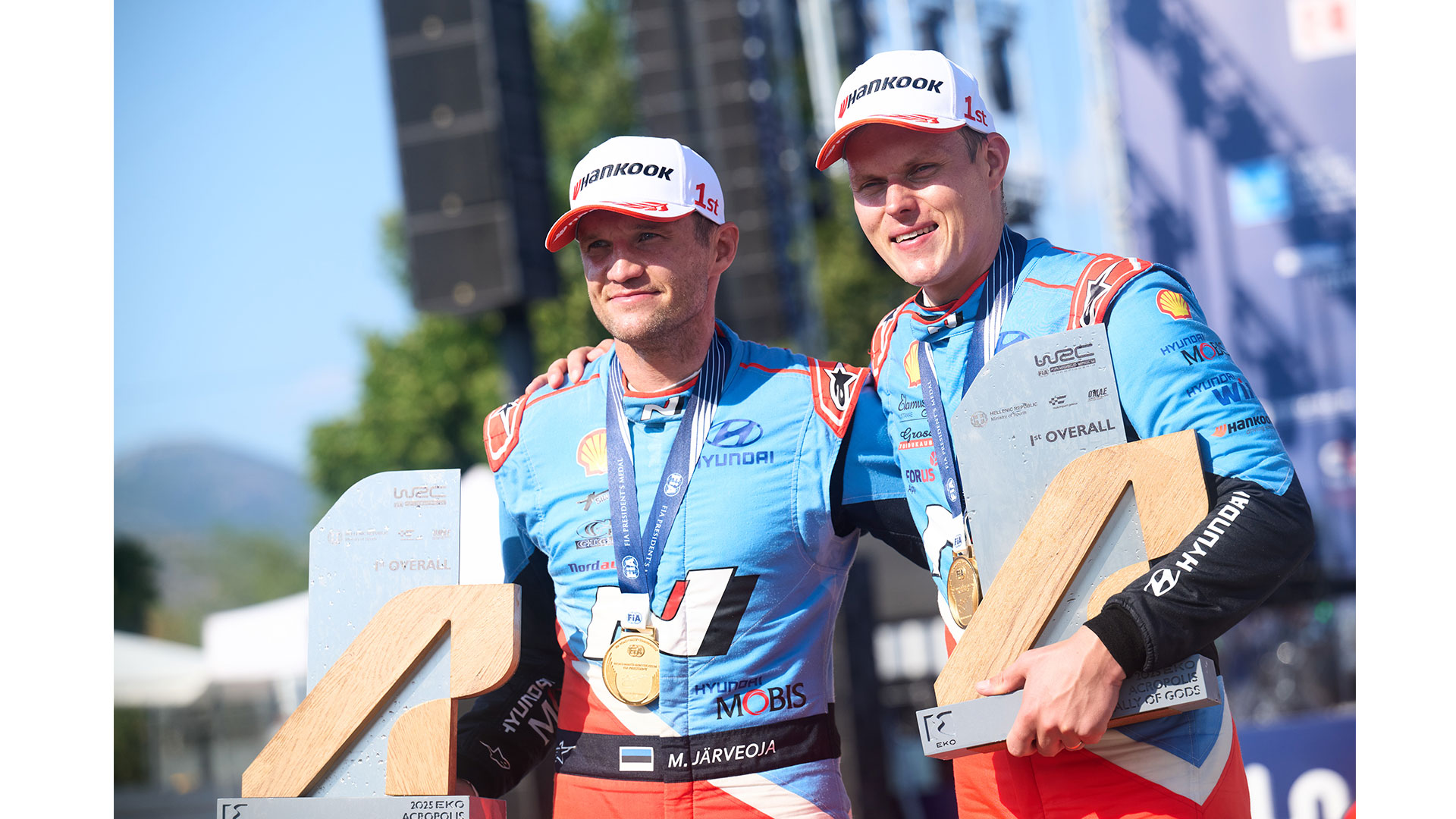 현대자동차 월드랠리팀, 2025 WRC 그리스 랠리 우승