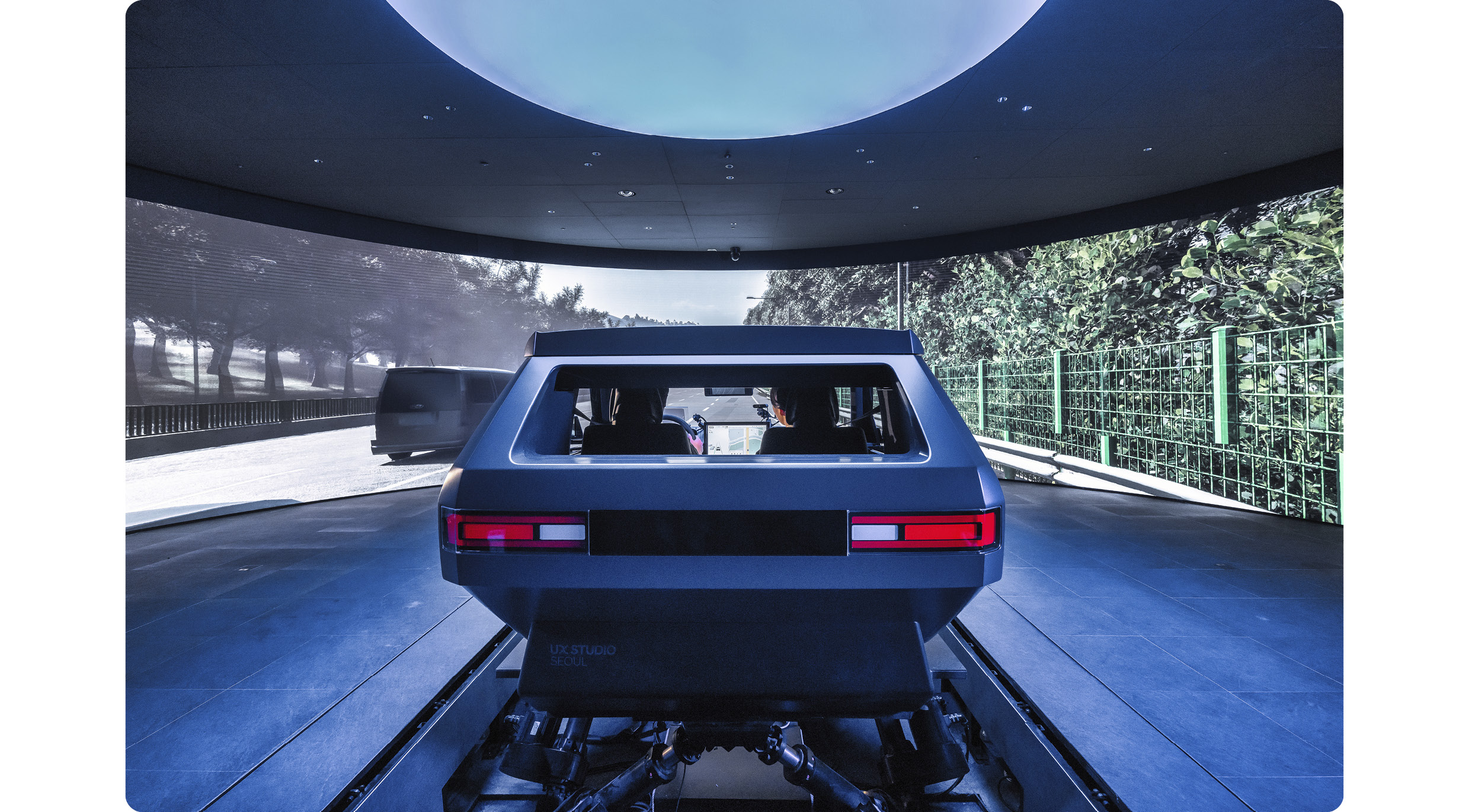 Simulation rooms in the UX Studio