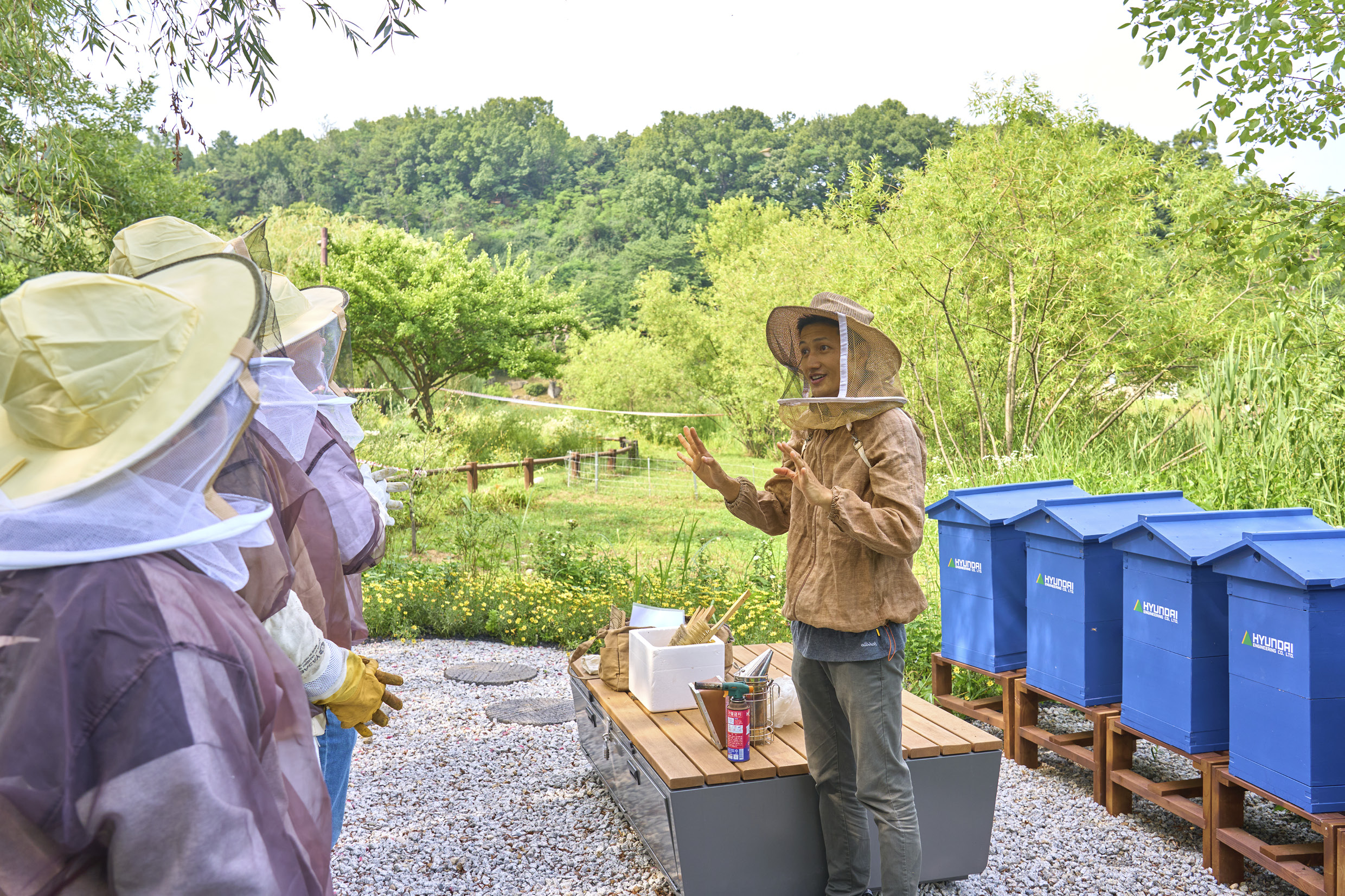 기프트하우스 플랜비에서 진행하는 체험 및 직업교육 프로그램의 모습