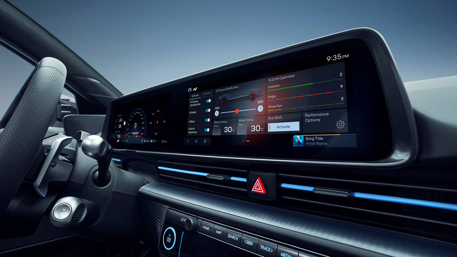 IONIQ 6 N_Studio_Interior cluster