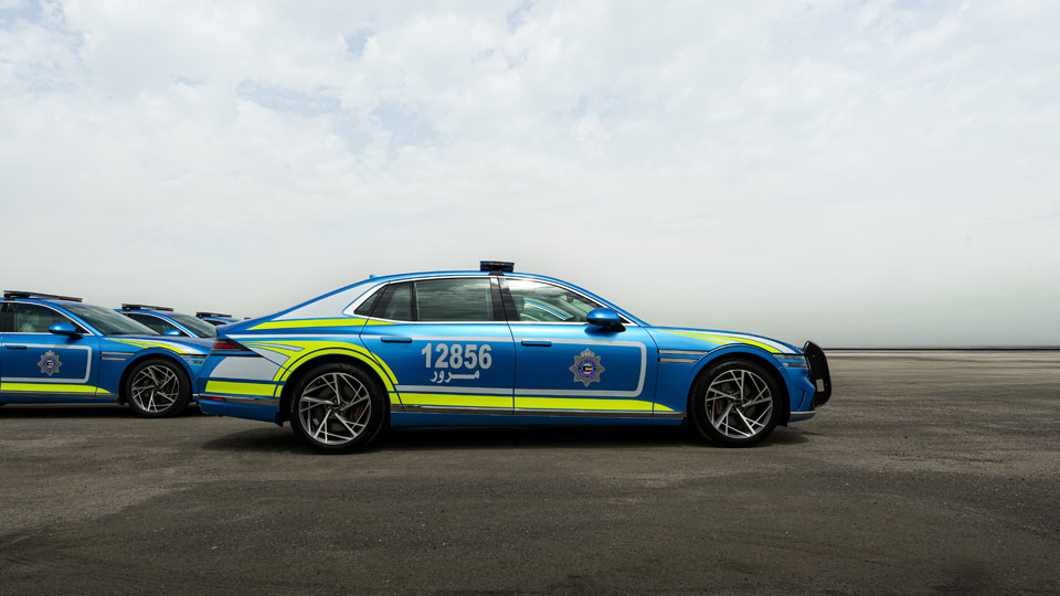 제네시스 G90, 쿠웨이트 내무부 공식 행사 및 의전 차량으로 선정-main