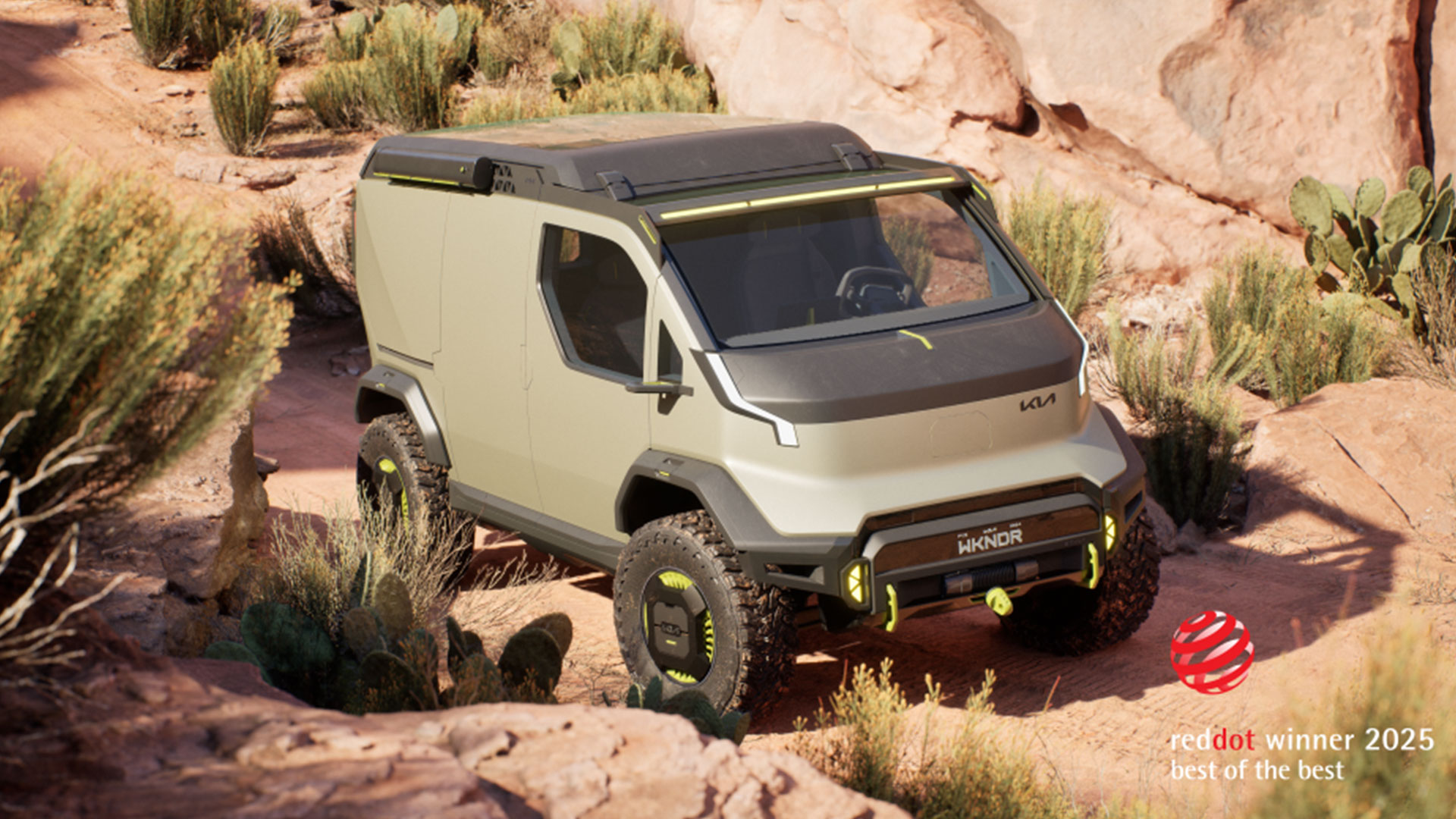 최우수상을 수상한 기아 PV5 WKNDR Concept