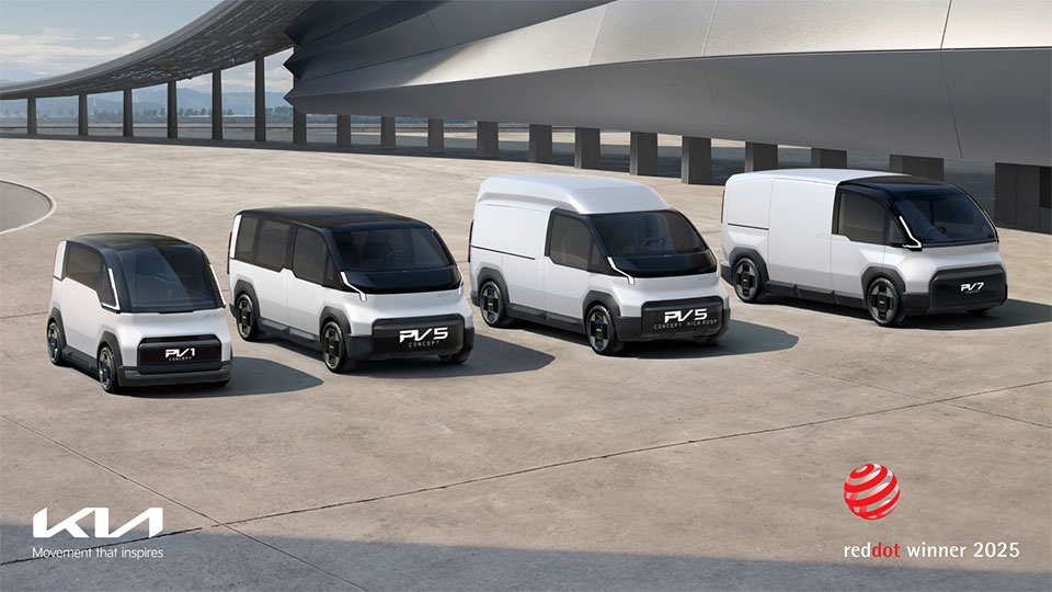 Kia Concept PV1, PV5, PV7