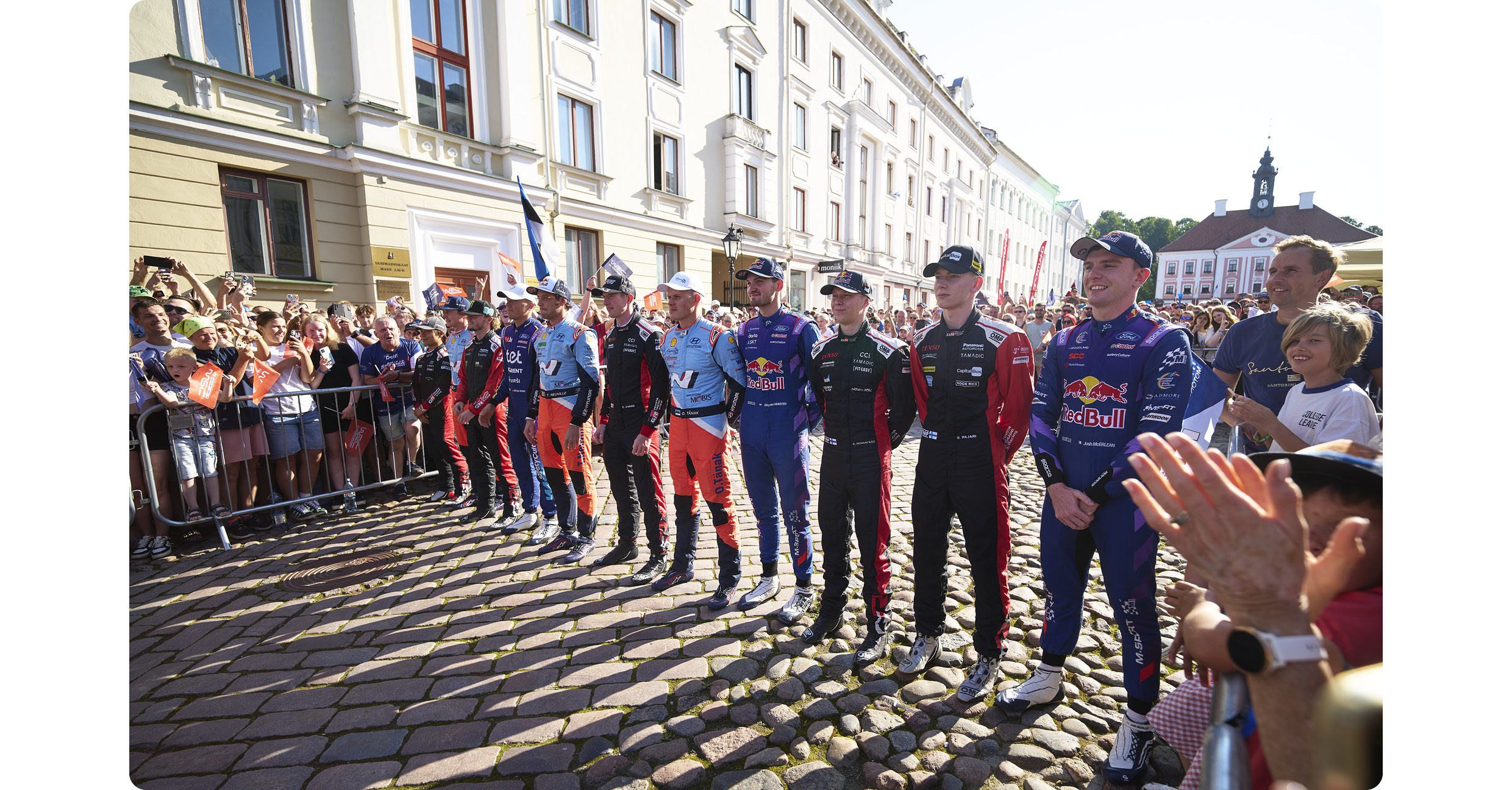 8전 에스토이라 랠리에 참가한 선수들