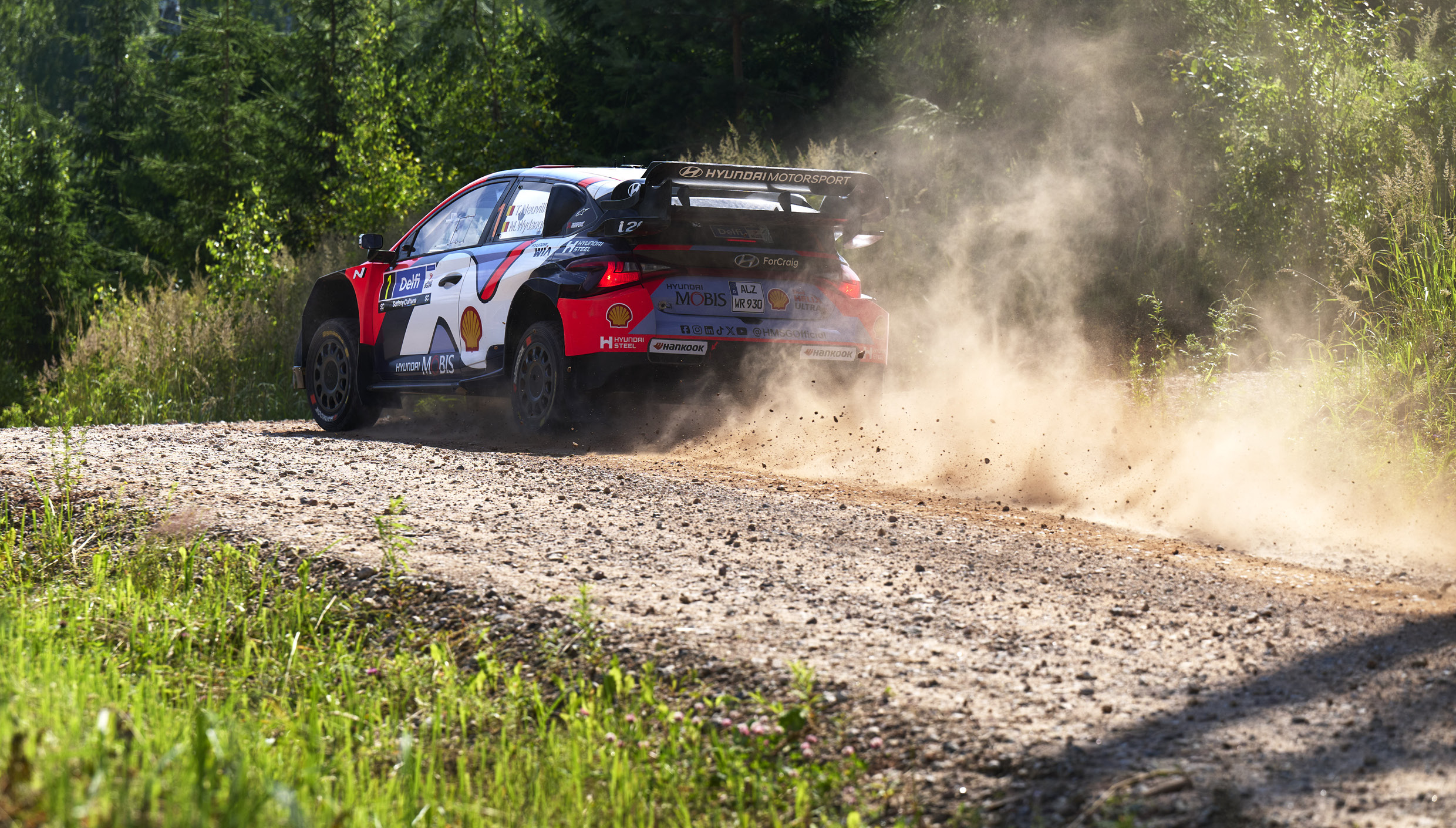 i20 N wrc 랠리카 주행 모습