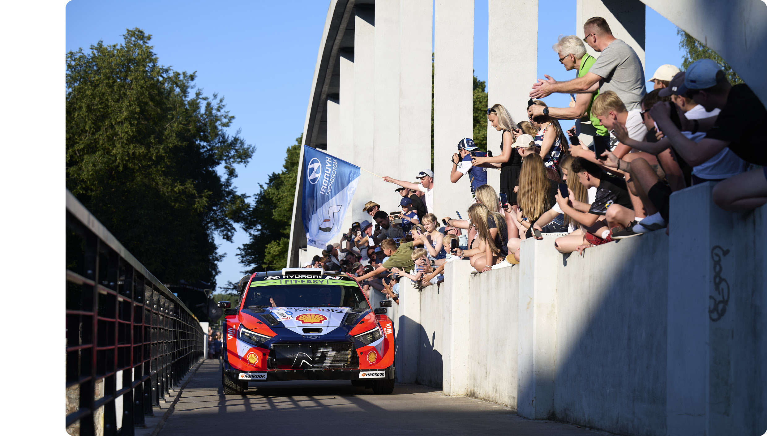 i20 N wrc 랠리카 주행 모습