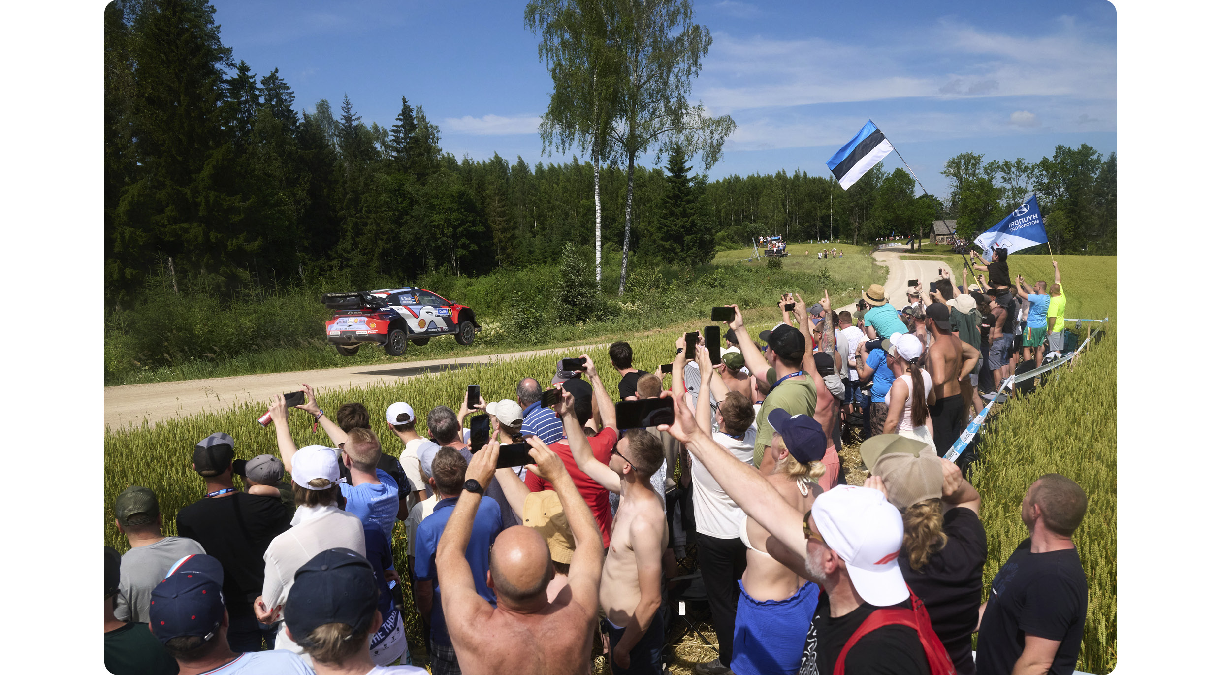 i20 N wrc 랠리카 주행 모습