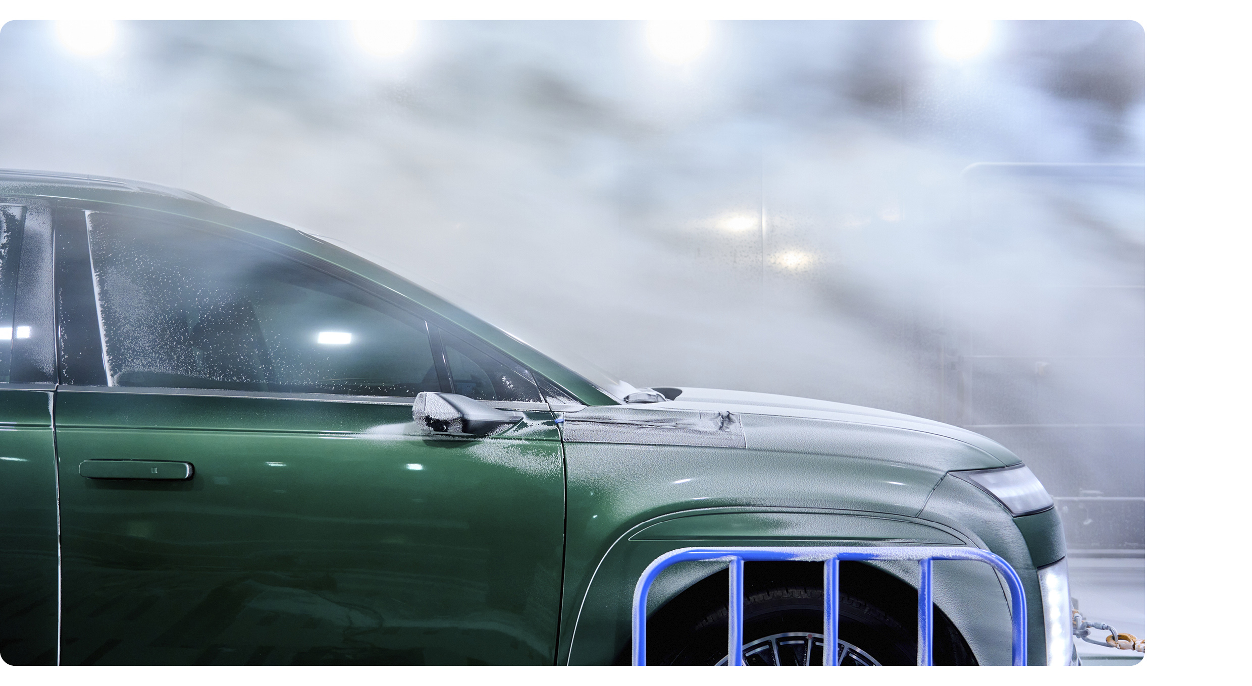 Testing in snow environment