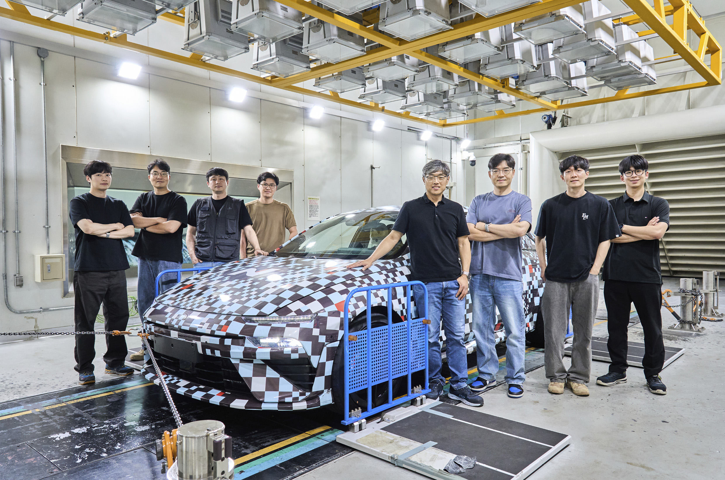 Researchers in the Environmental Testing Laboratory