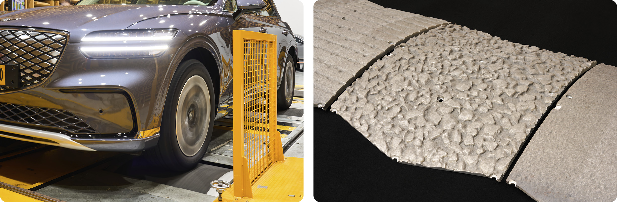 GV70 Electric Model NVH Test Appearance