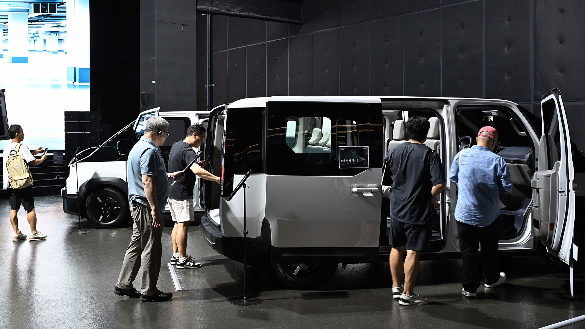 더 기아 PV5 테크 데이 현장 사진