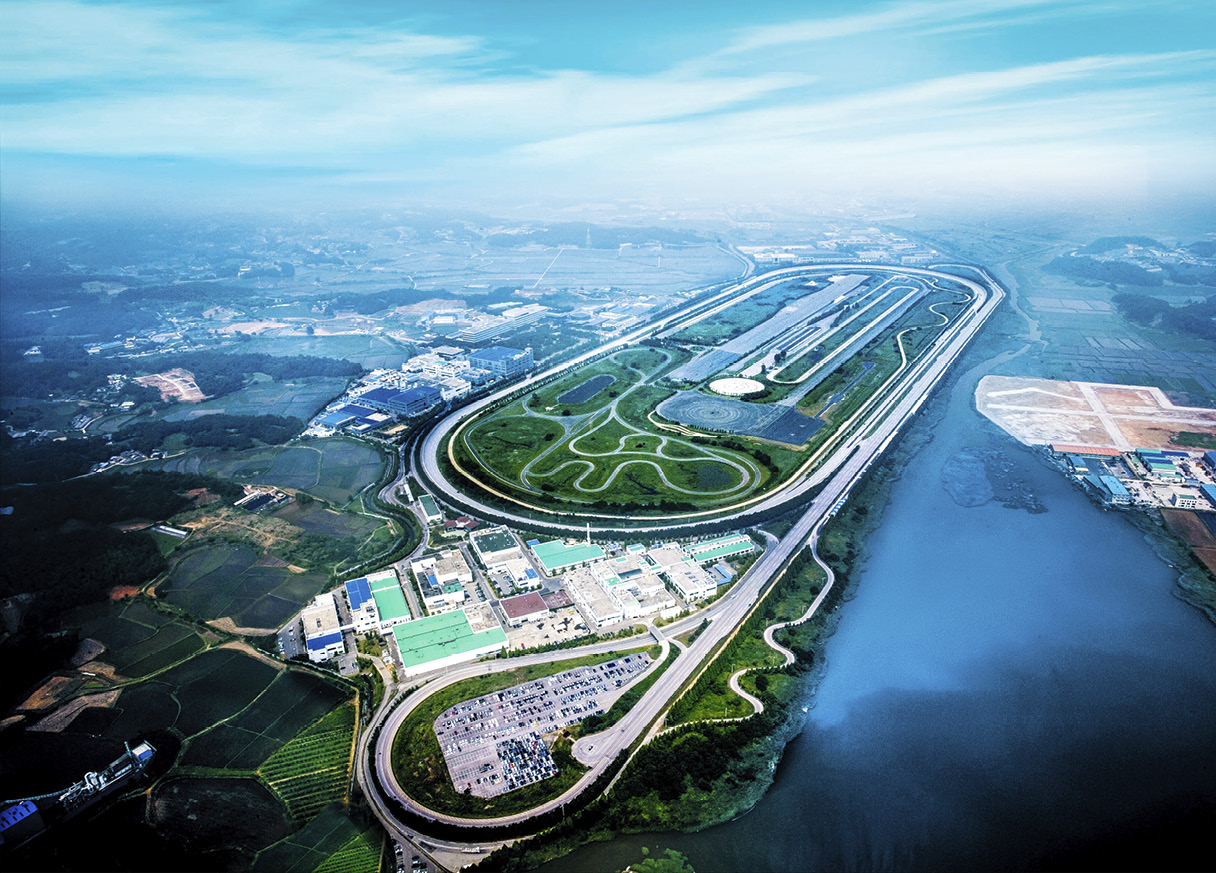 A View of Hyundai Motor Group Namyang Research Center