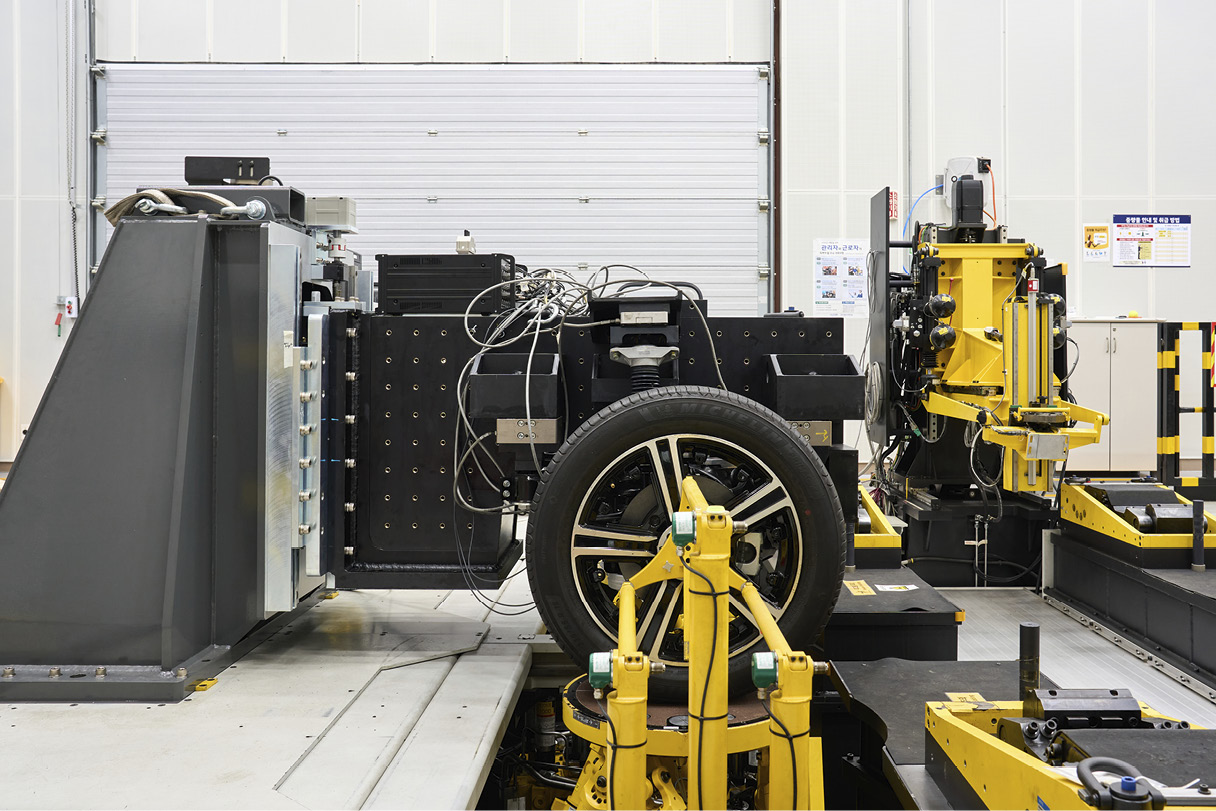 The module under dynamic K&C testing