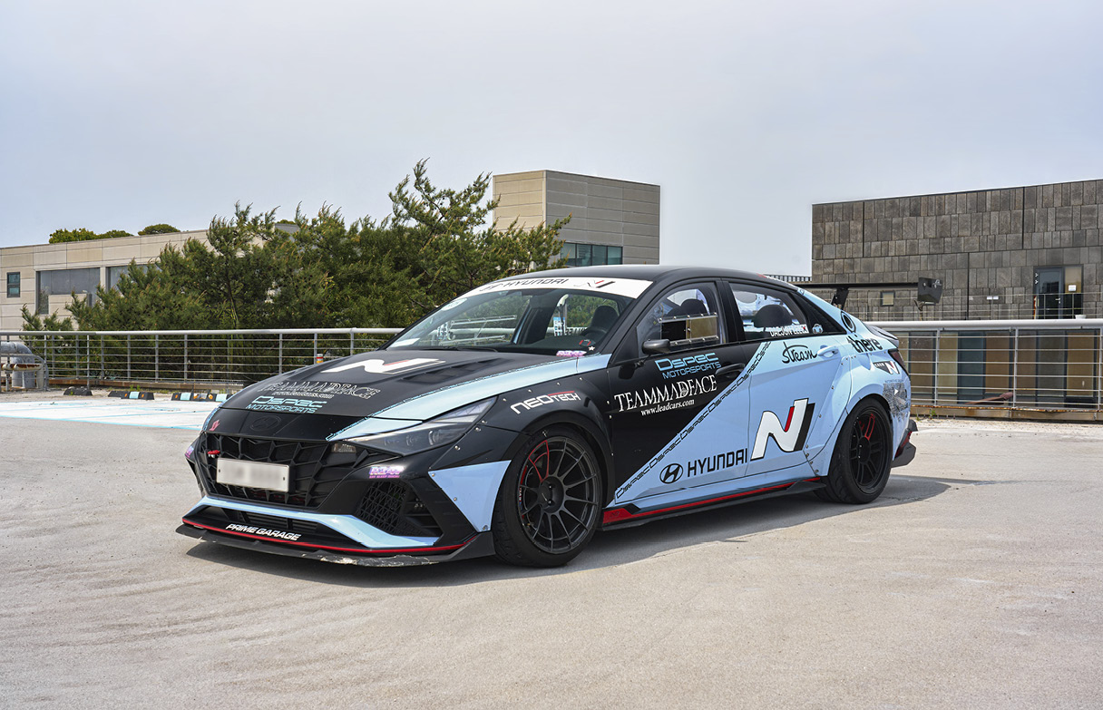 디스펙 팀의 아반떼 N