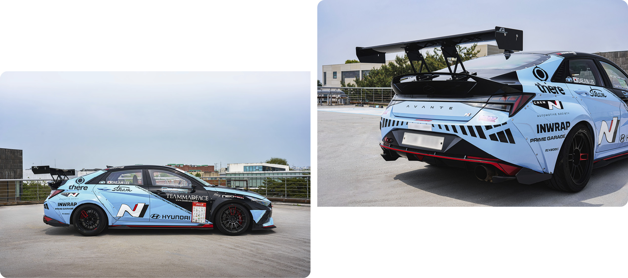 디스펙 팀의 아반떼 N