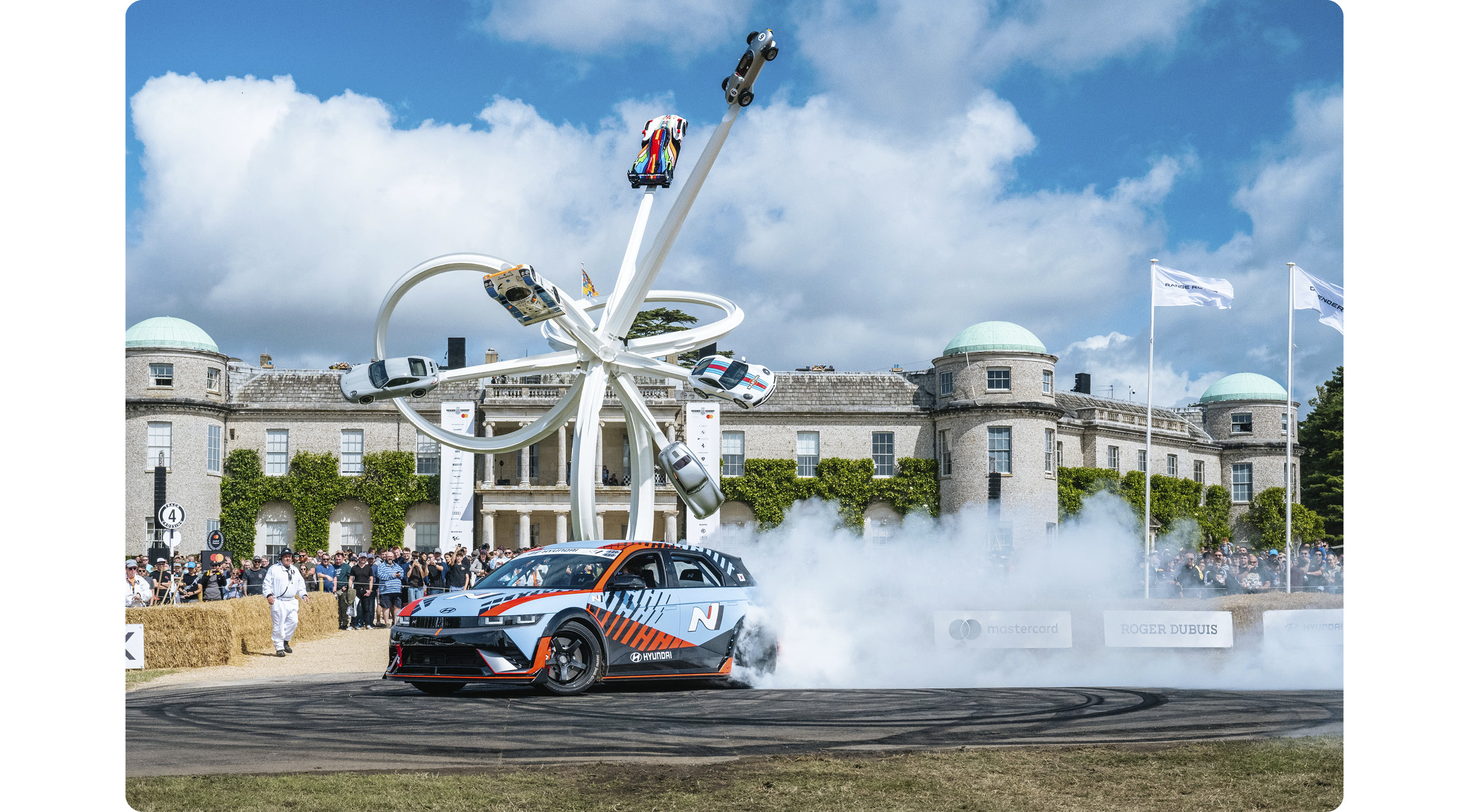 조선구 씨가 운전하는 아이오닉 5 N 드리프트 스펙의 모습