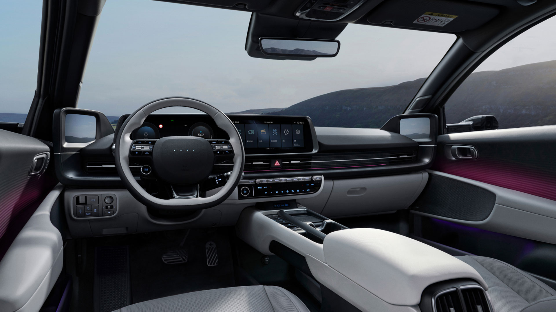 더 뉴 아이오닉 6 내장