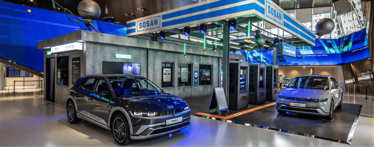 밤낚시 시사회 현장의 이벤트 스팟