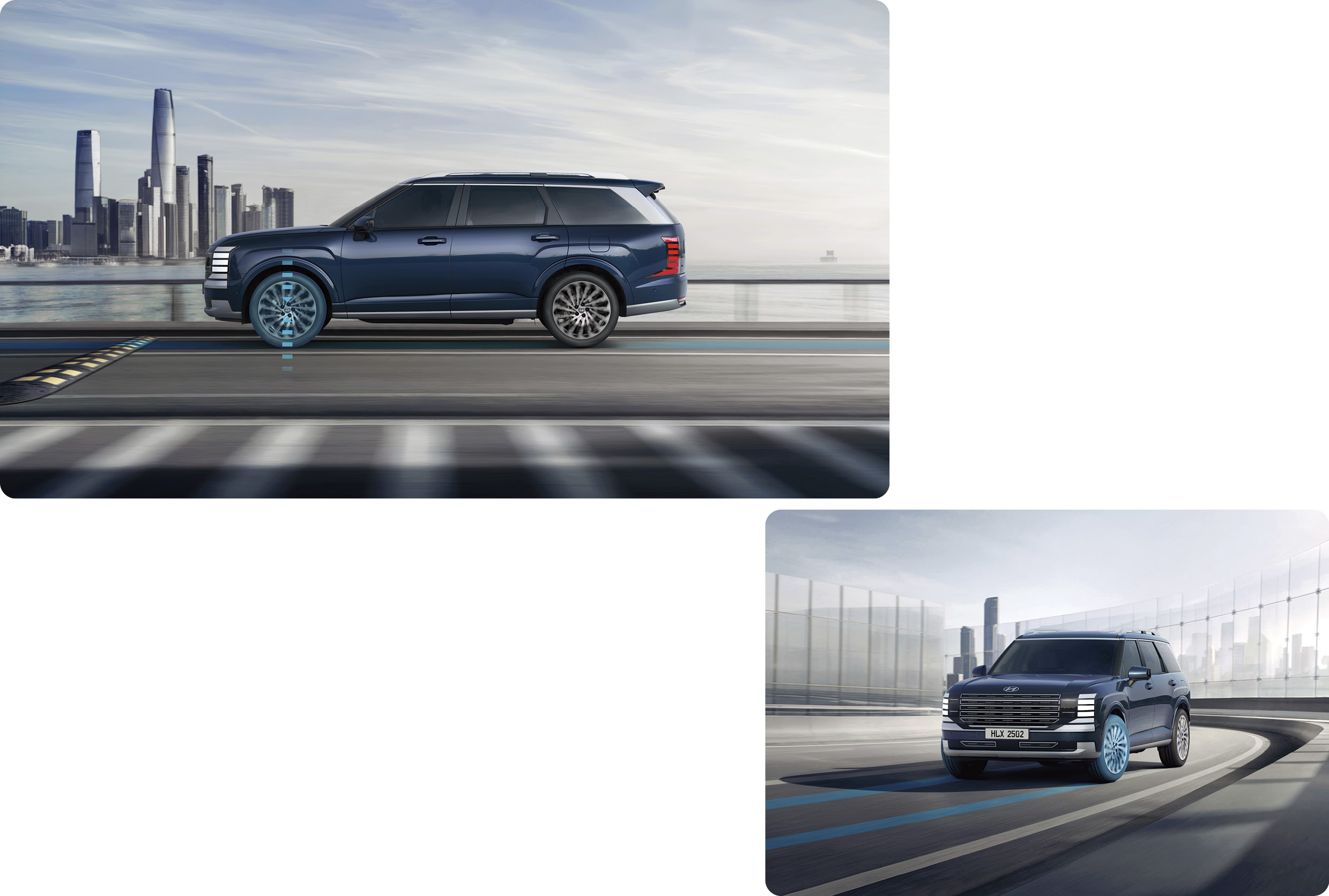 팰리세이드 하이브리드의 모습