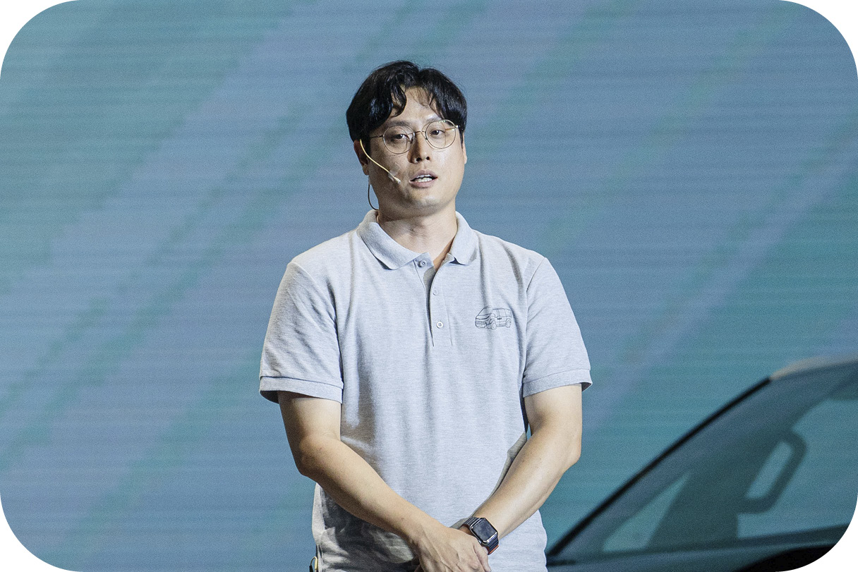 강승민 책임연구원이 플랫폼 관련 발표를 이어가고 있다