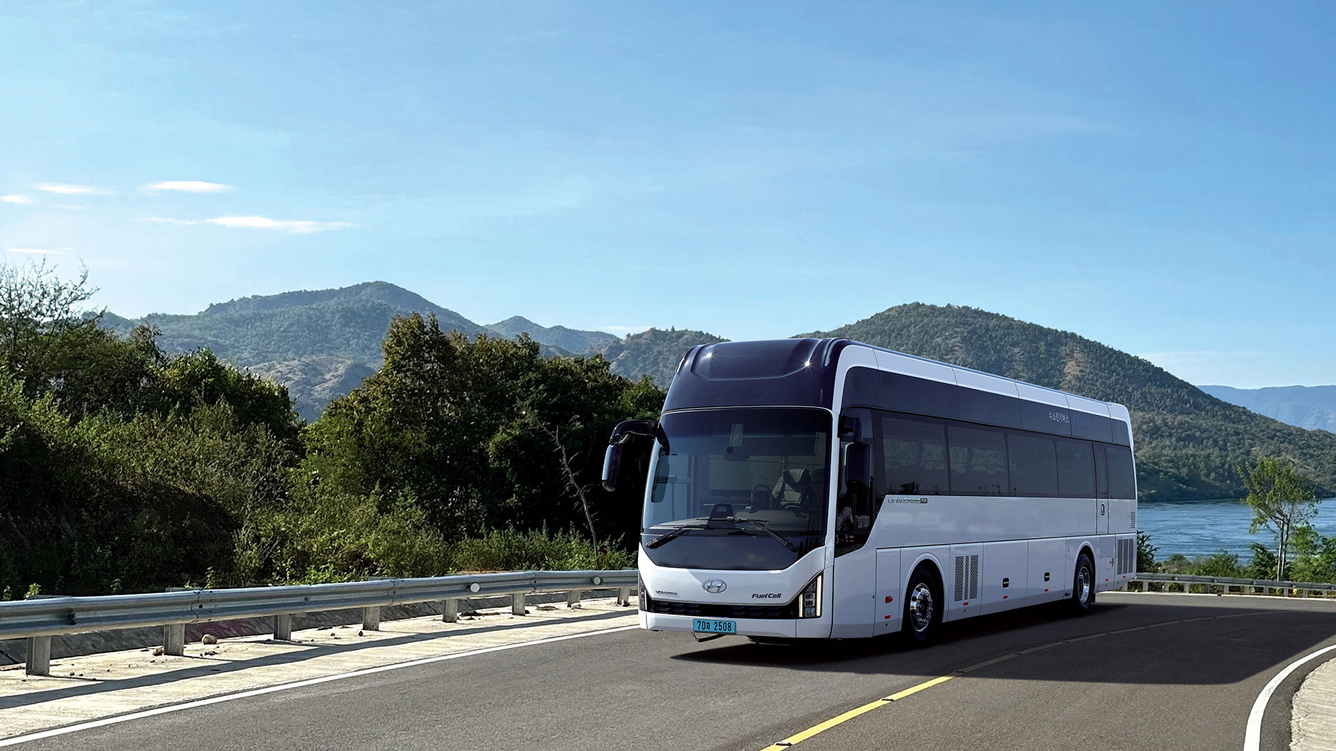 유니버스 수소전기버스 상품성 개선 모델