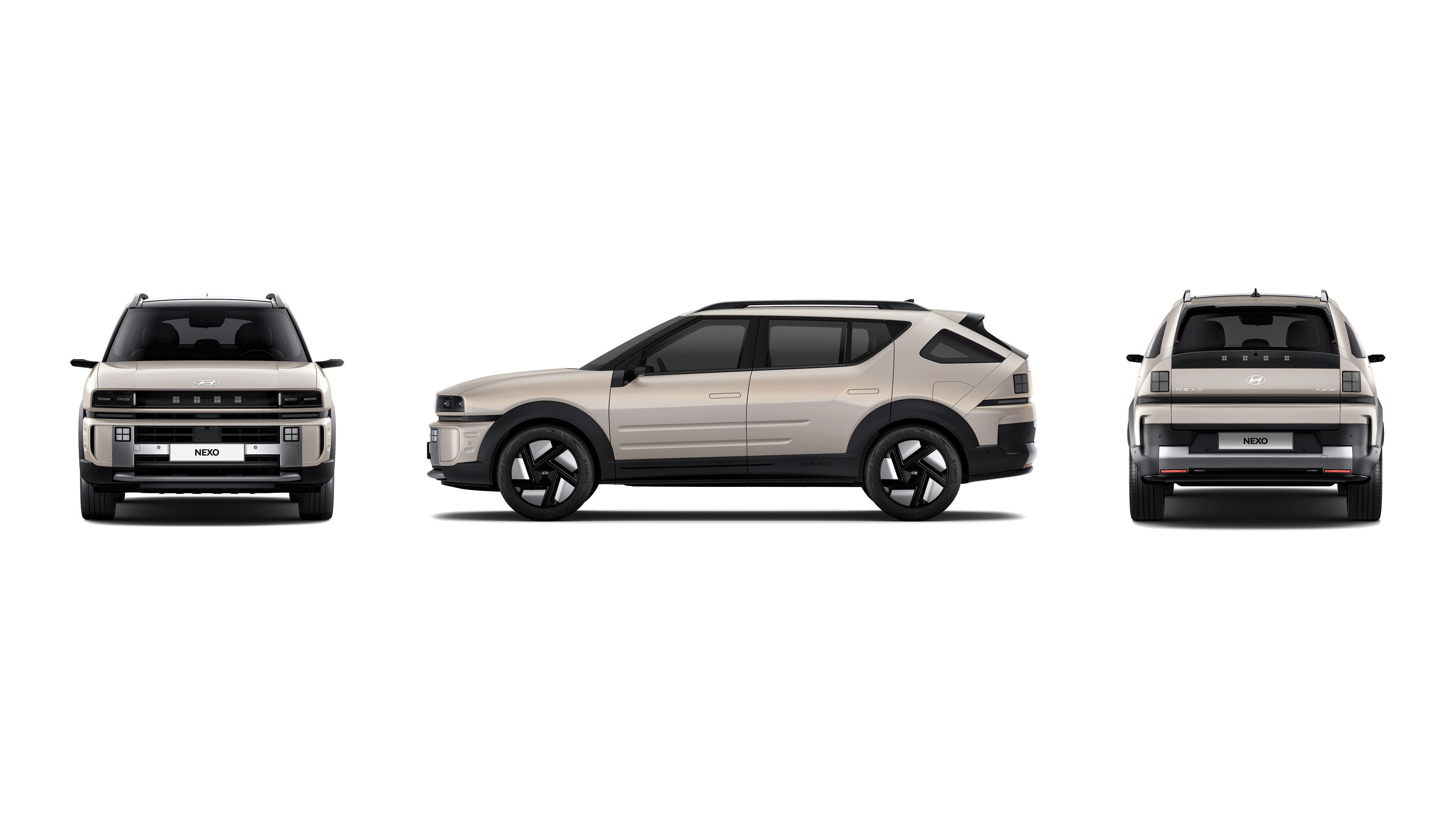 넥쏘 앞면 측면 후면 모습