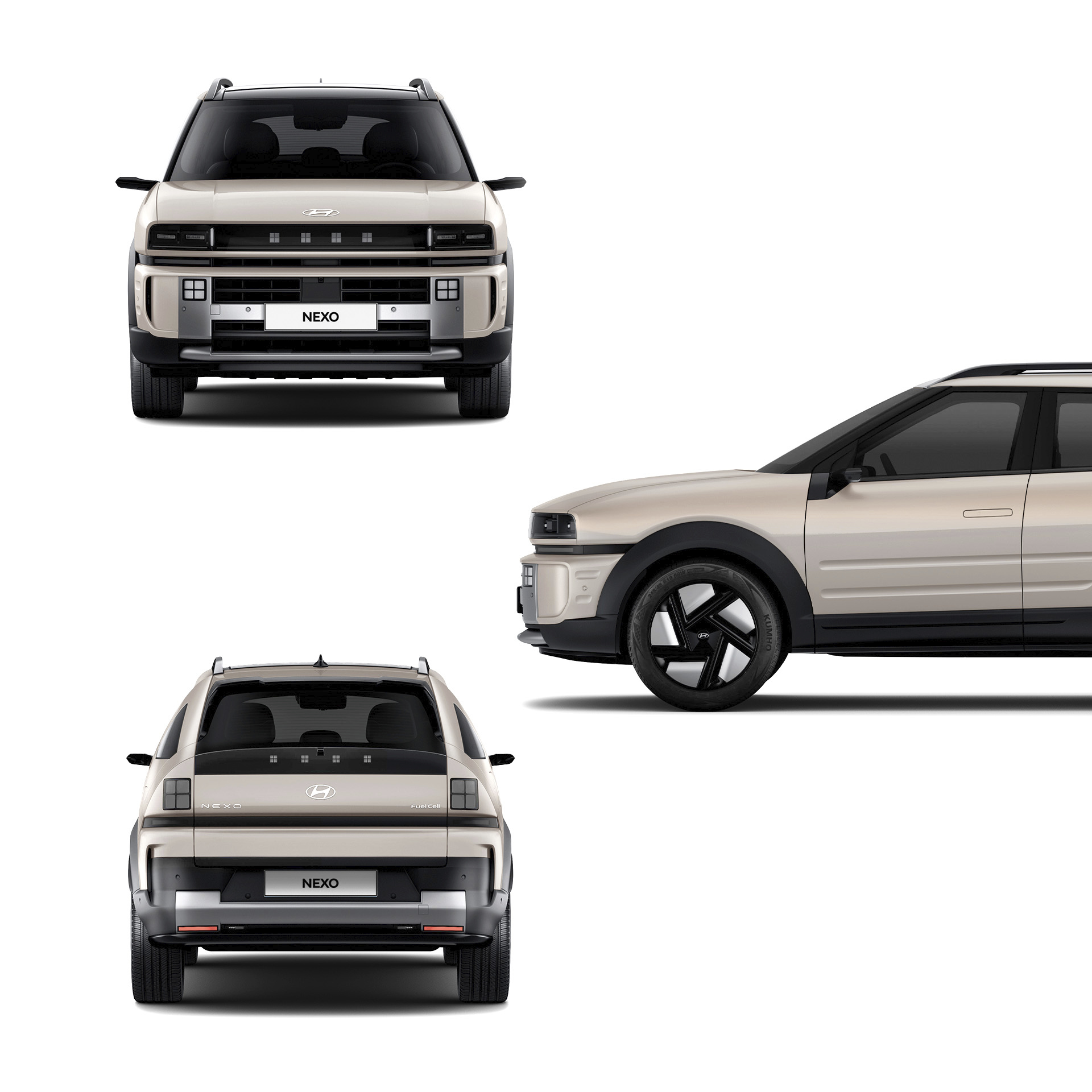 넥쏘 앞면 측면 후면 모습