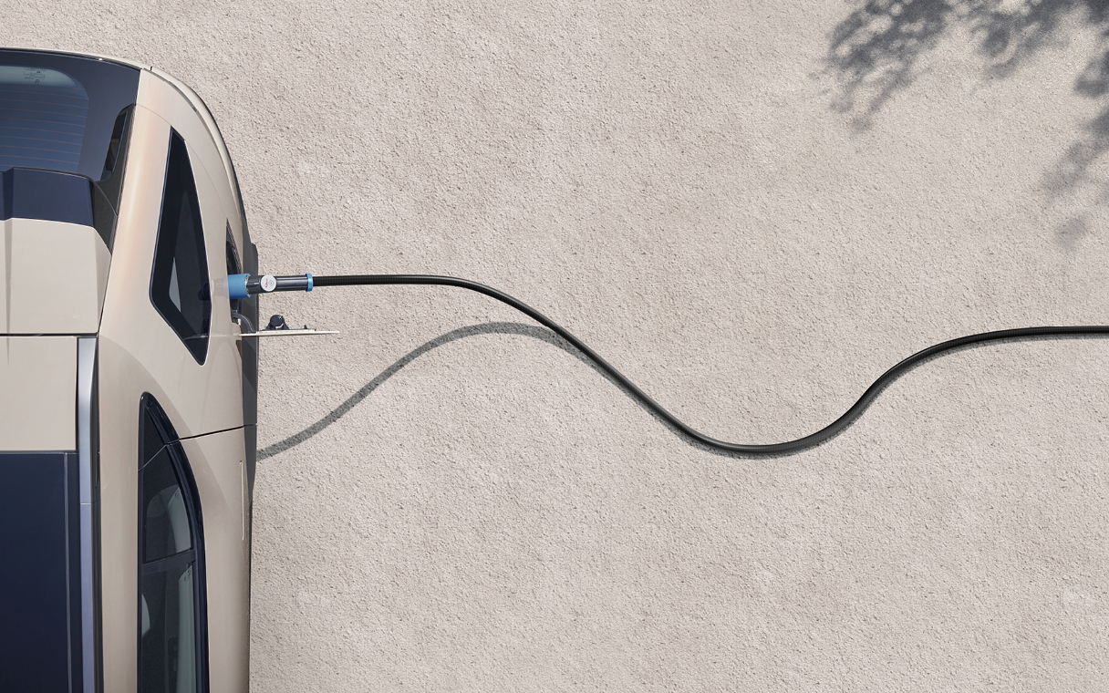 디 올 뉴 넥쏘의 충전 모습