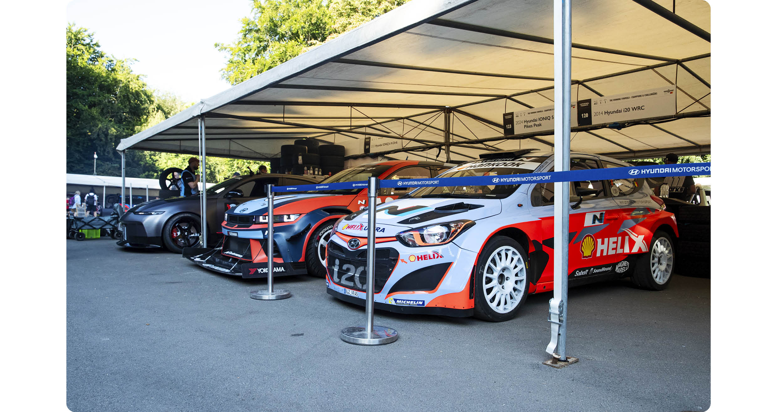 현대 N의 역사가 담긴 스페셜 모델들의 모습