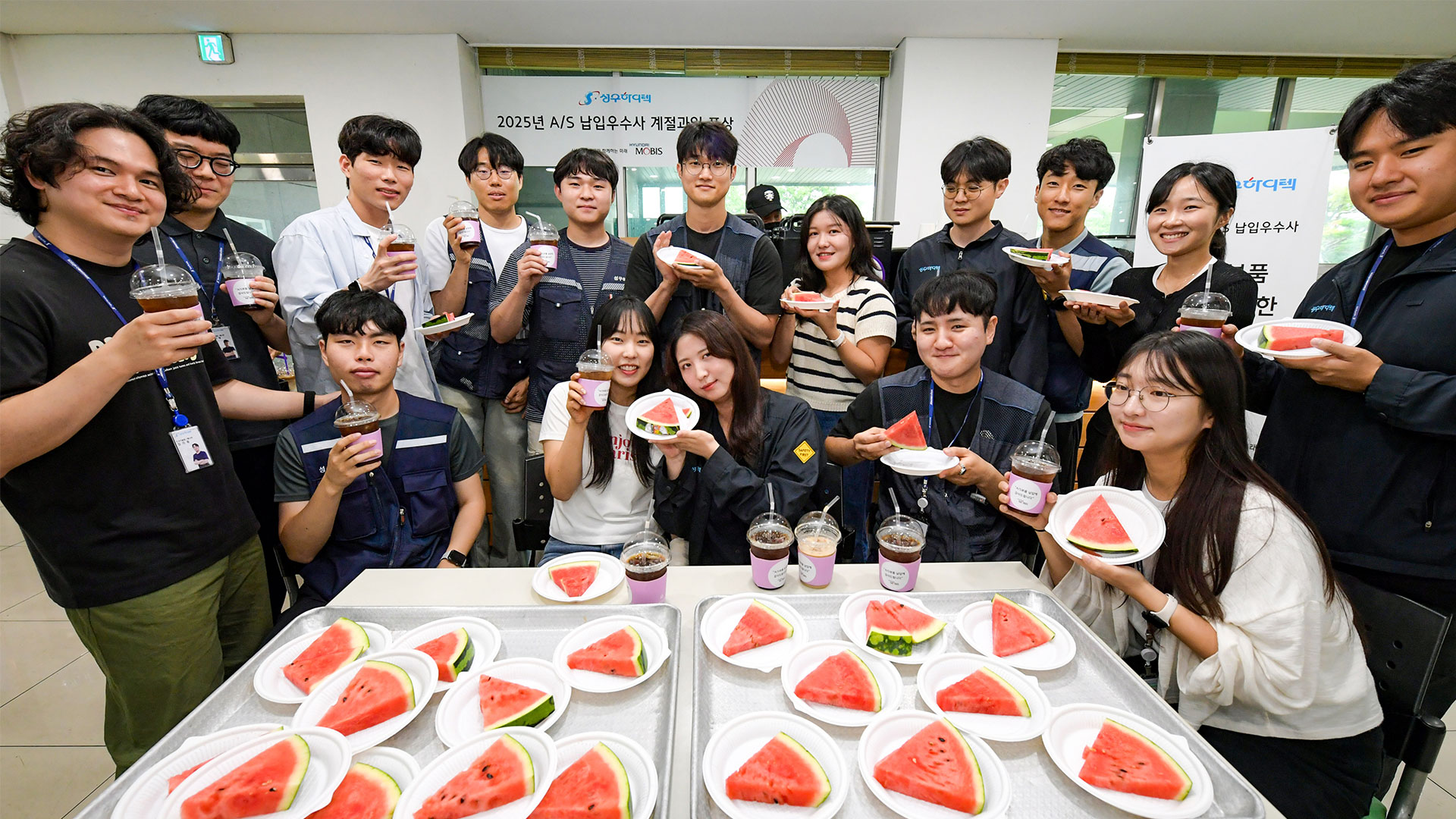 현대모비스, 우수 협력사에 감사와 격려 담은 수박 1만통 선물