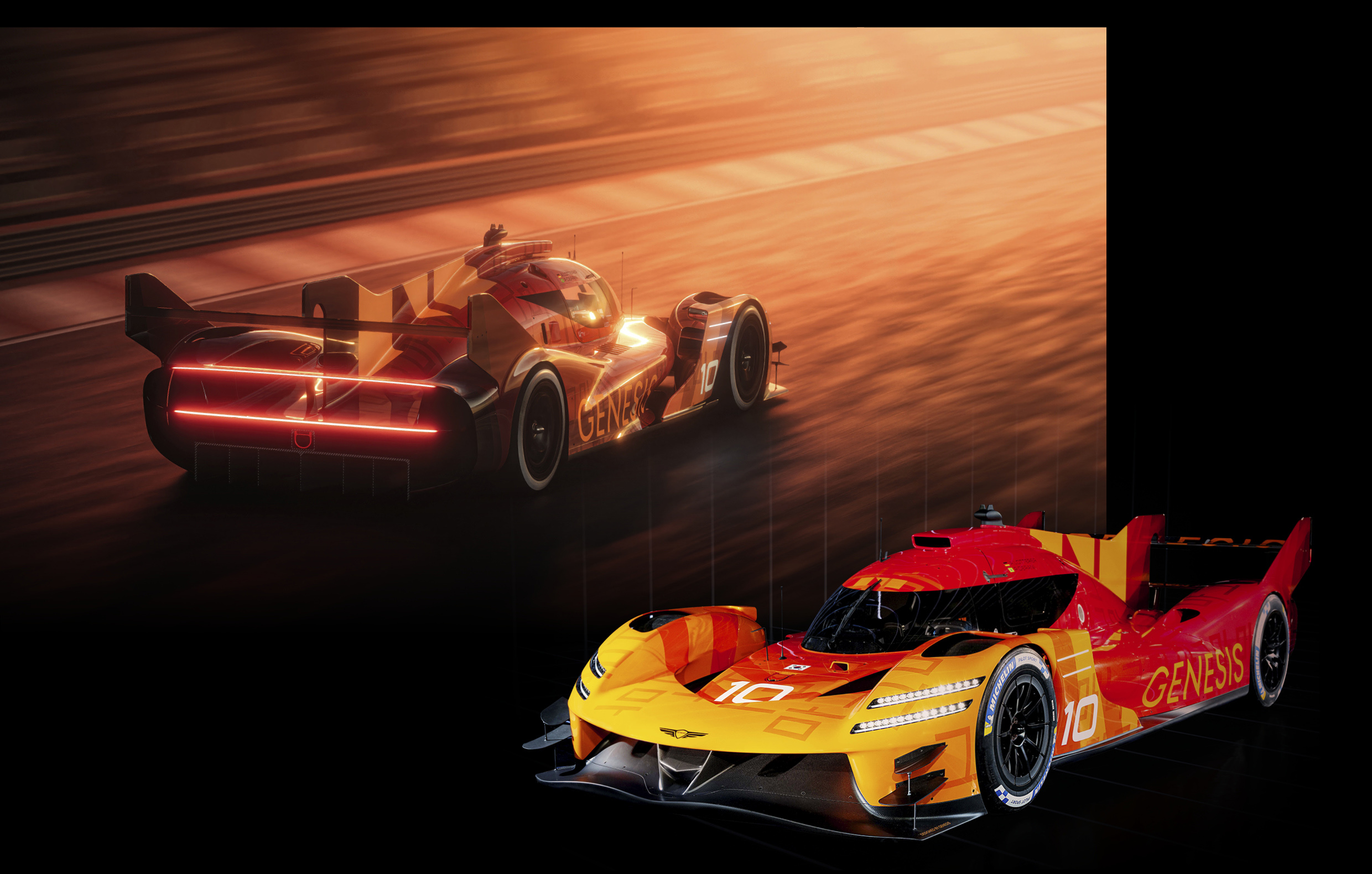 제네시스 GMR-001 하이퍼카의 모습