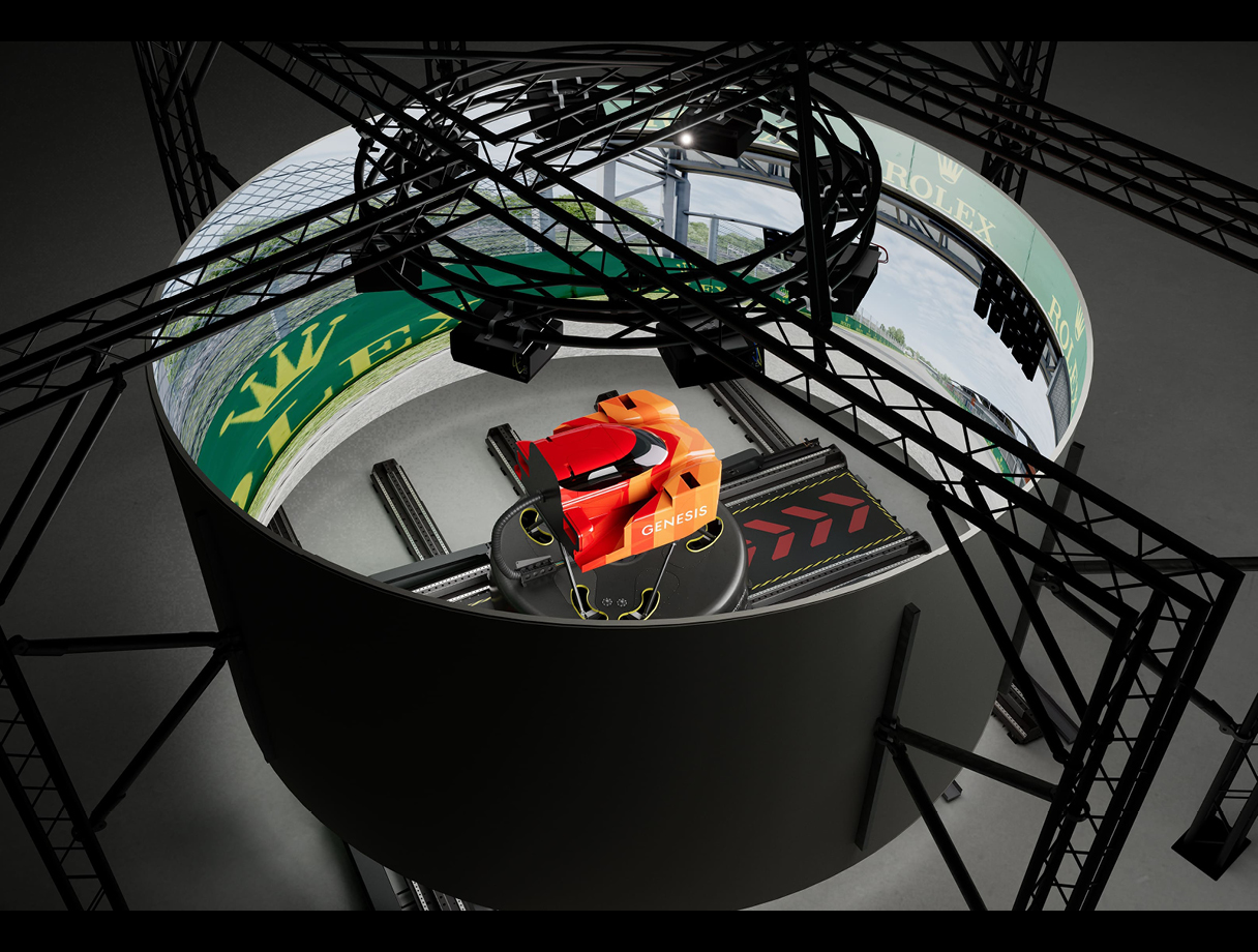 제네시스 마그마 레이싱 시뮬레이터