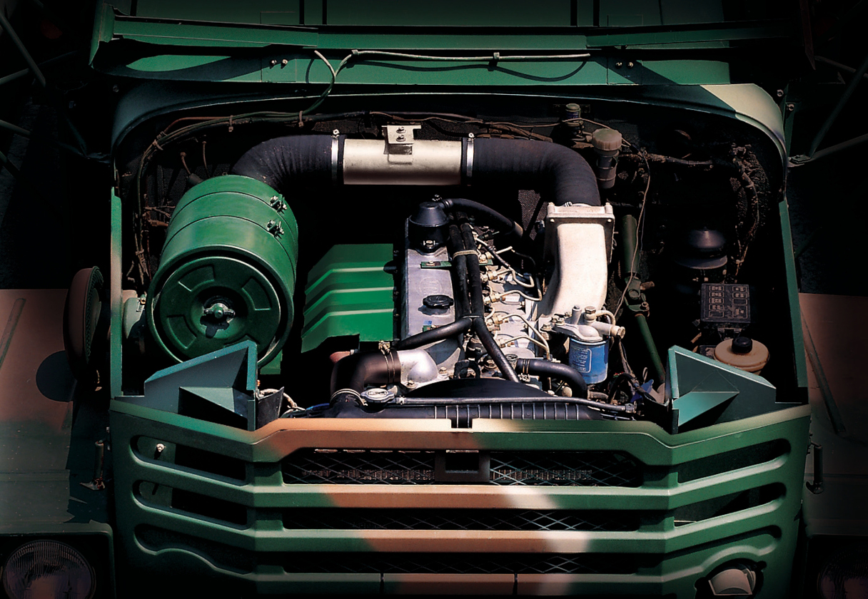 K511A1의 엔진룸