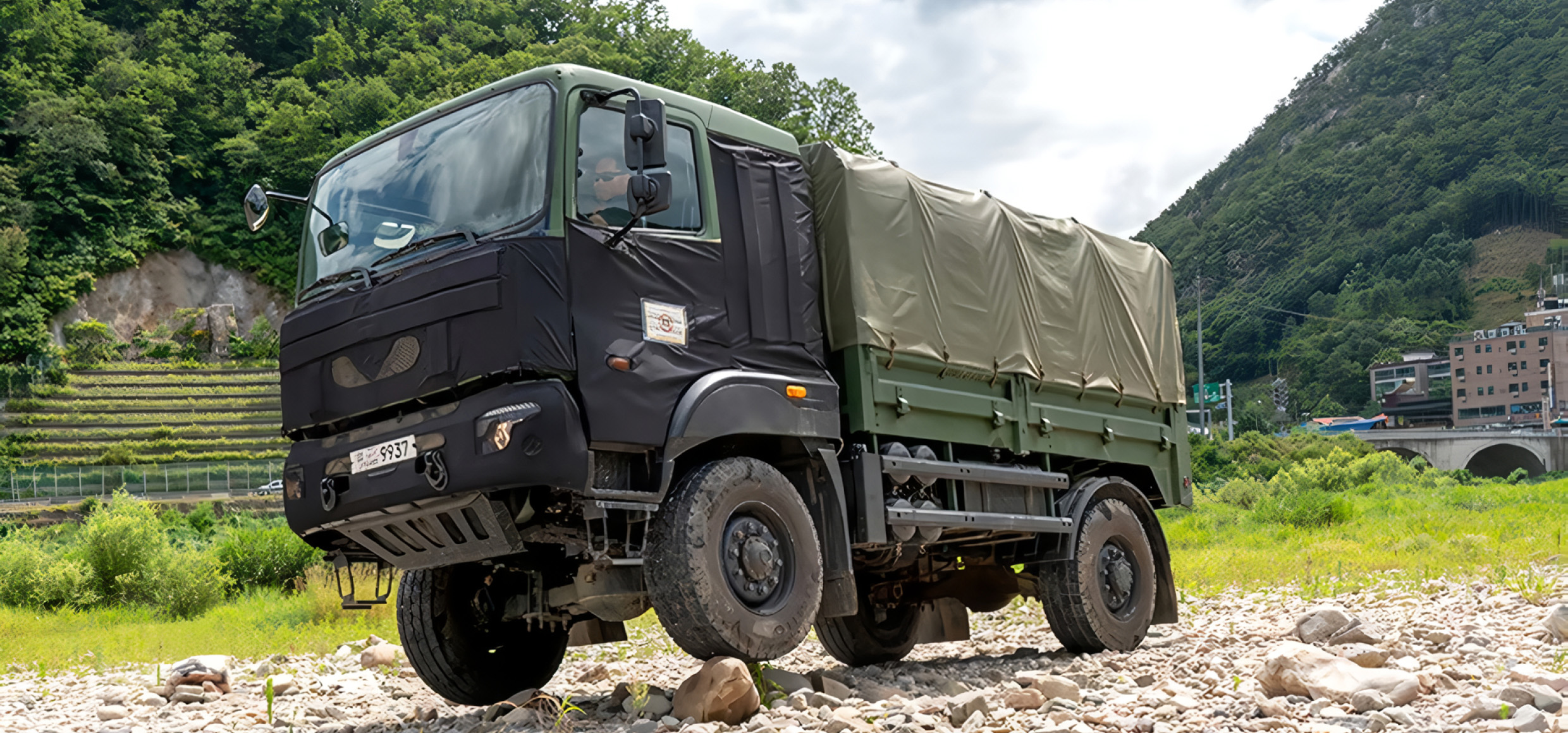 KMTV 양산 이전 테스트를 진행 중인 모습