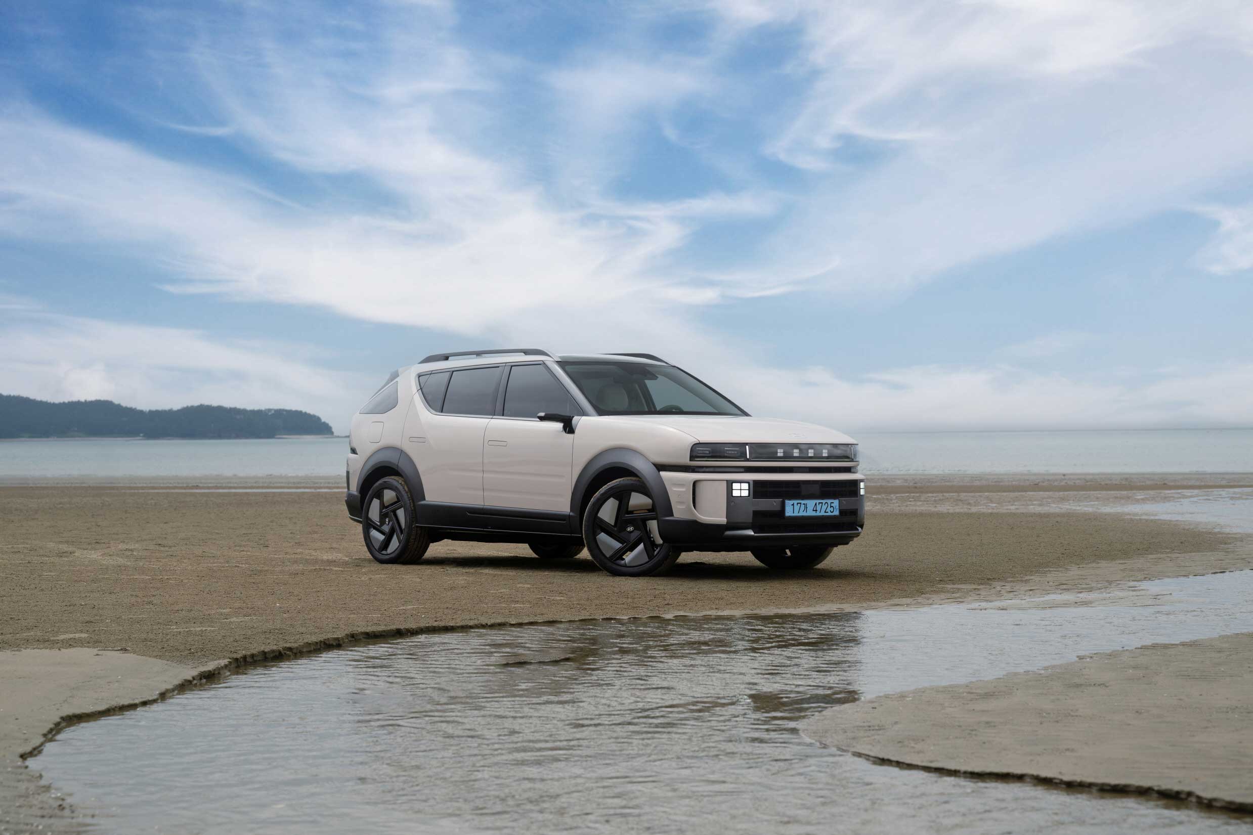 해변 위 디 올 뉴 넥쏘 전측면