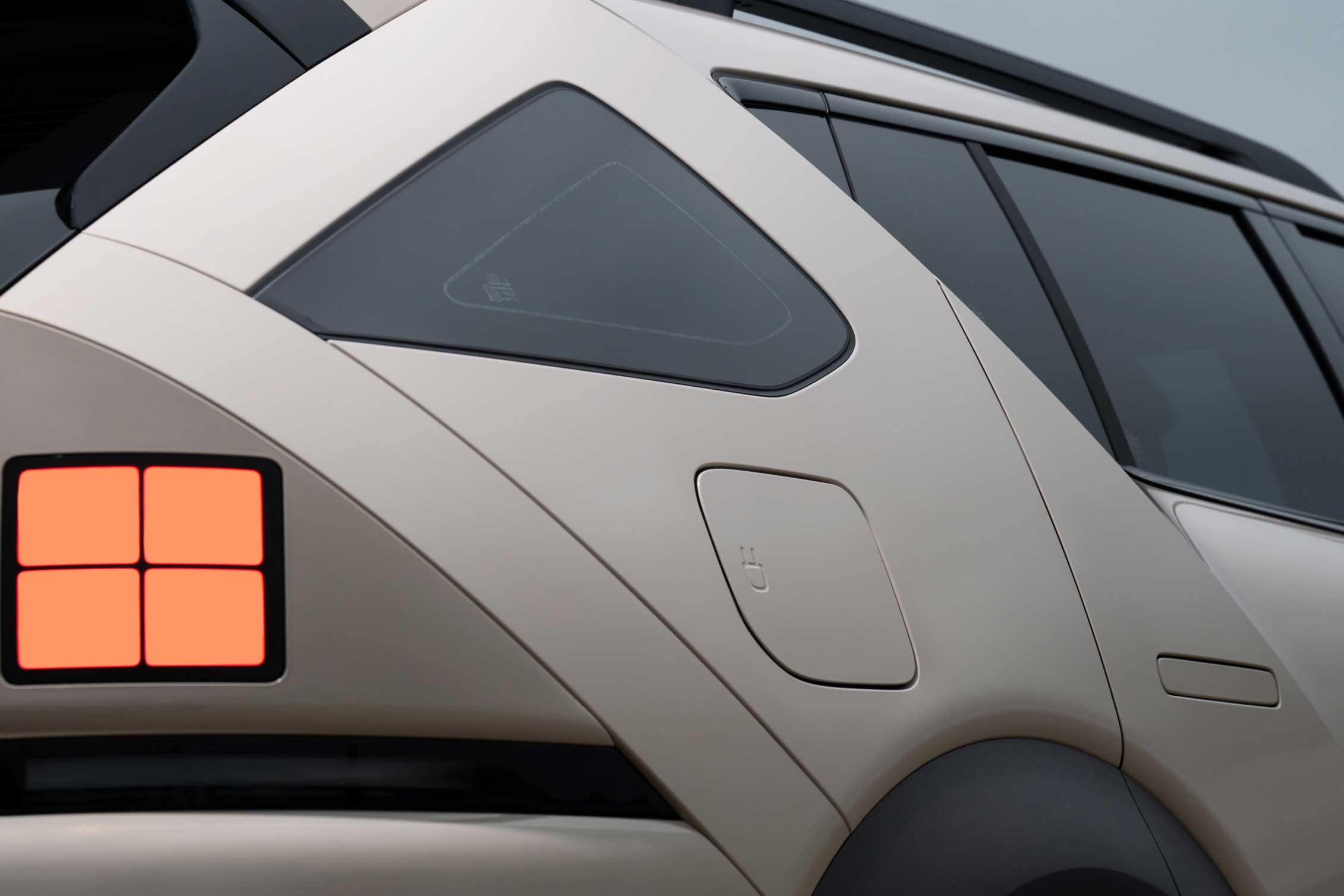 해변 위 디 올 뉴 넥쏘 리어램프