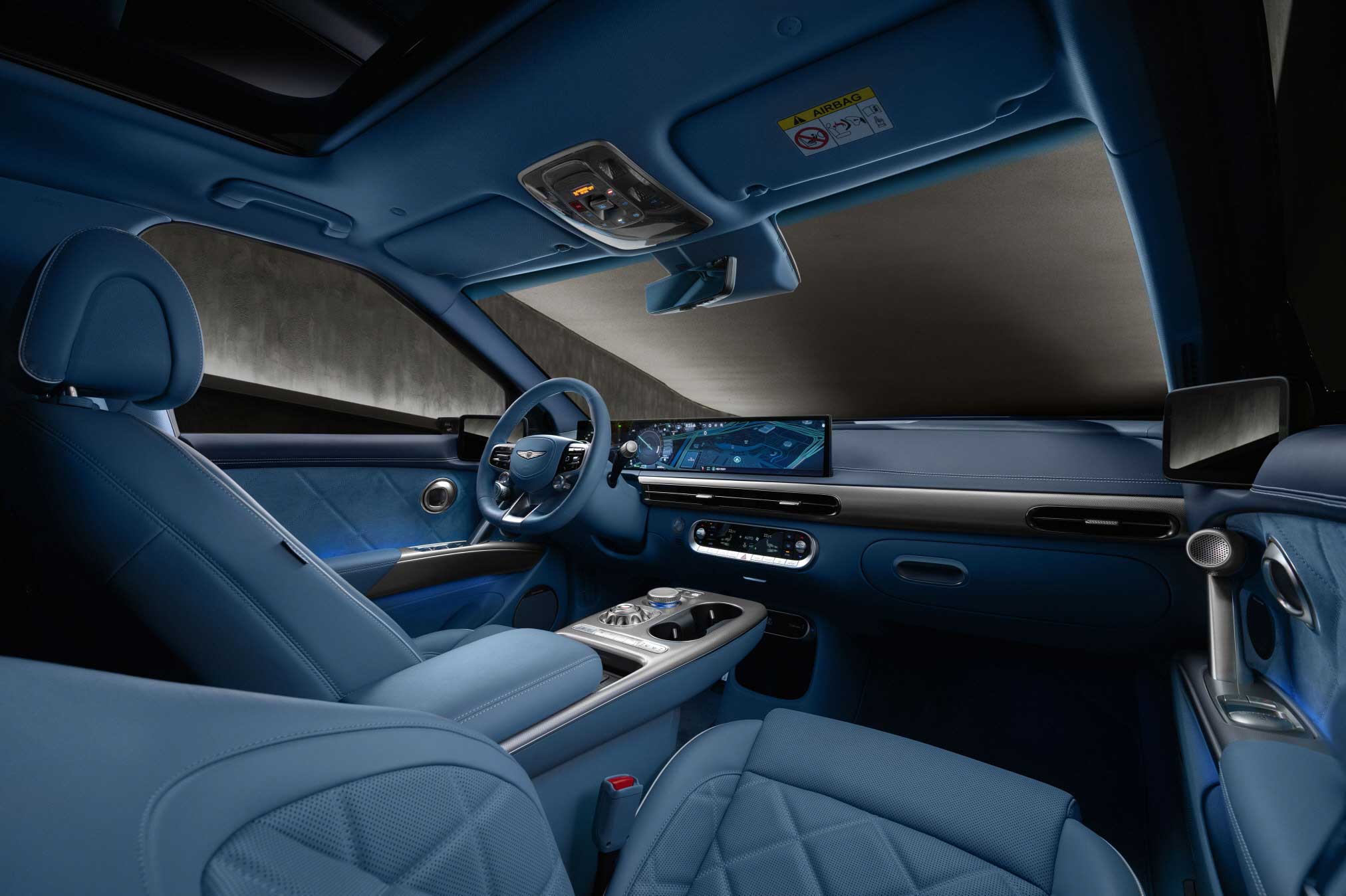 제네시스 청주에서 담아낸 GV60_내부 인테리어