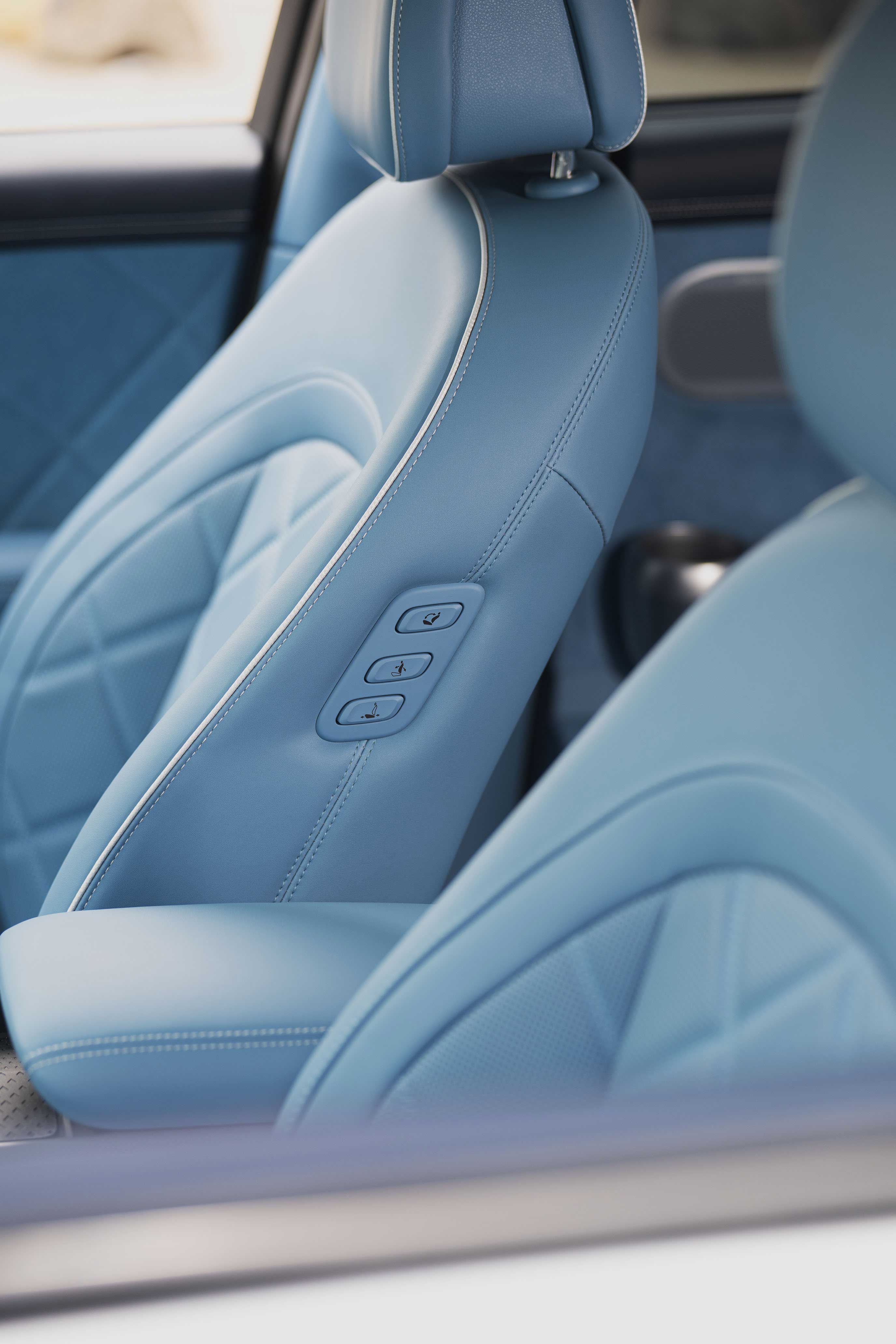 제네시스 청주에서의 GV60_내부 인테리어