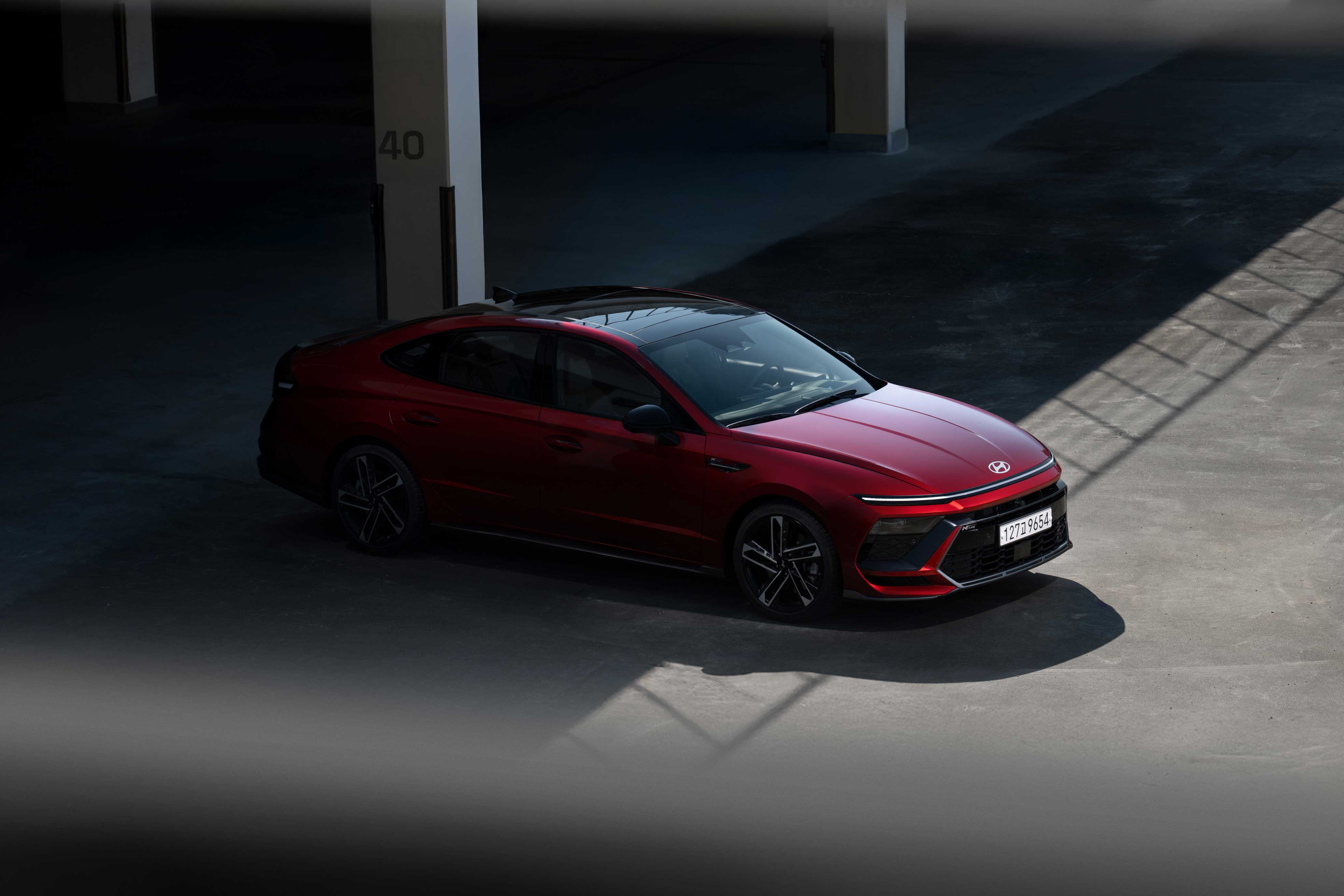 쏘나타 디 엣지 N Line 모습