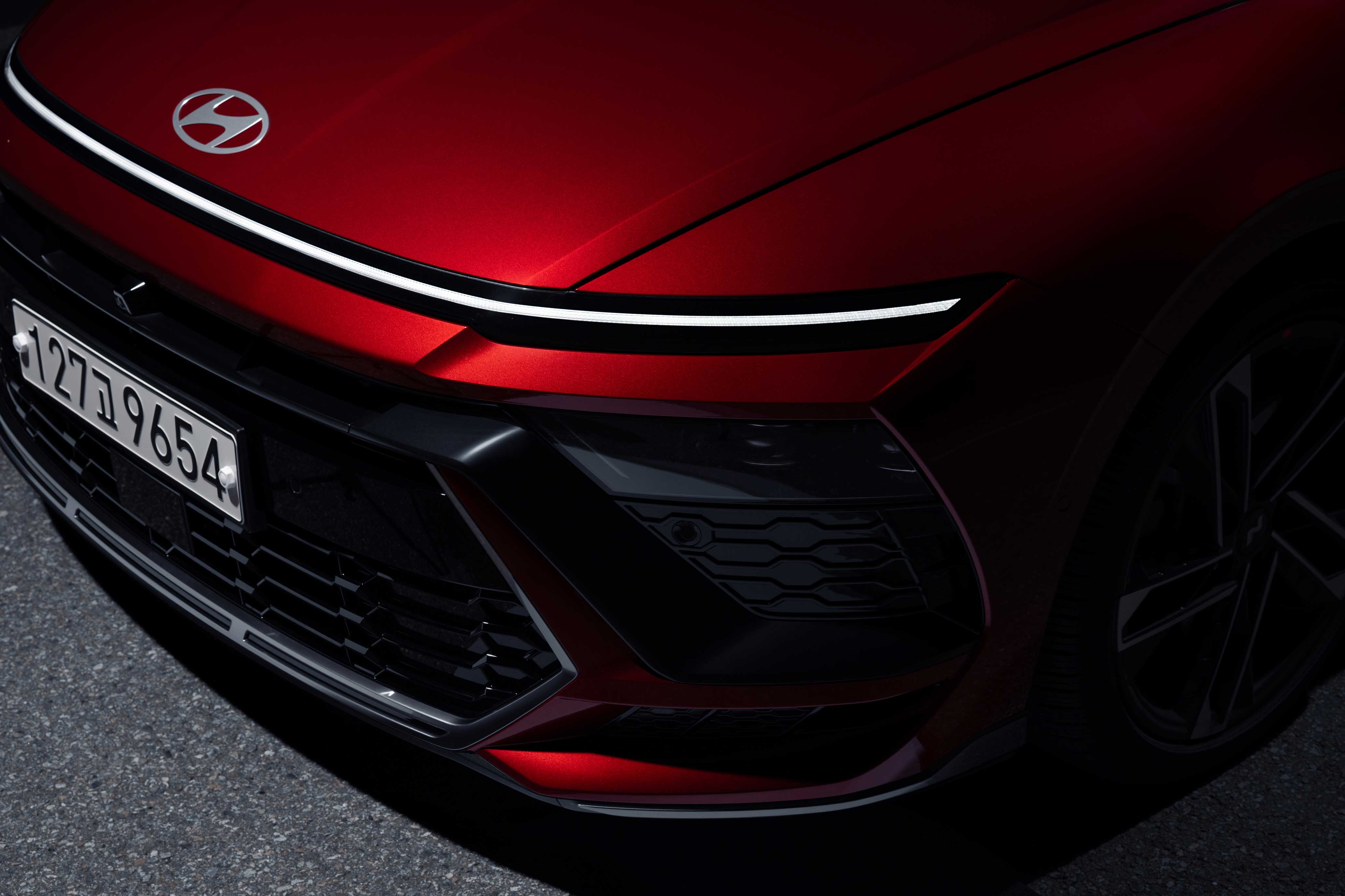 쏘나타 디 엣지 N Line 정면 우측 디테일