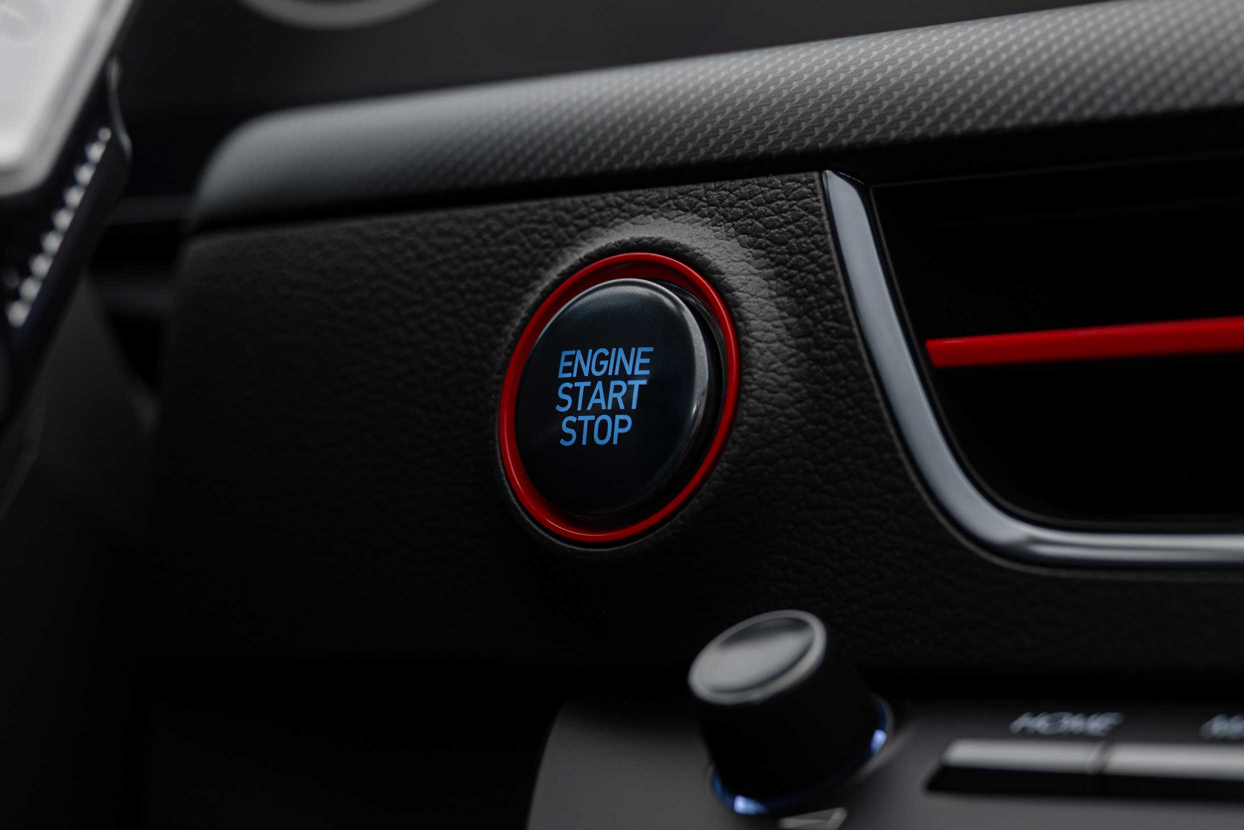 쏘나타 디 엣지 N Line 시동버튼