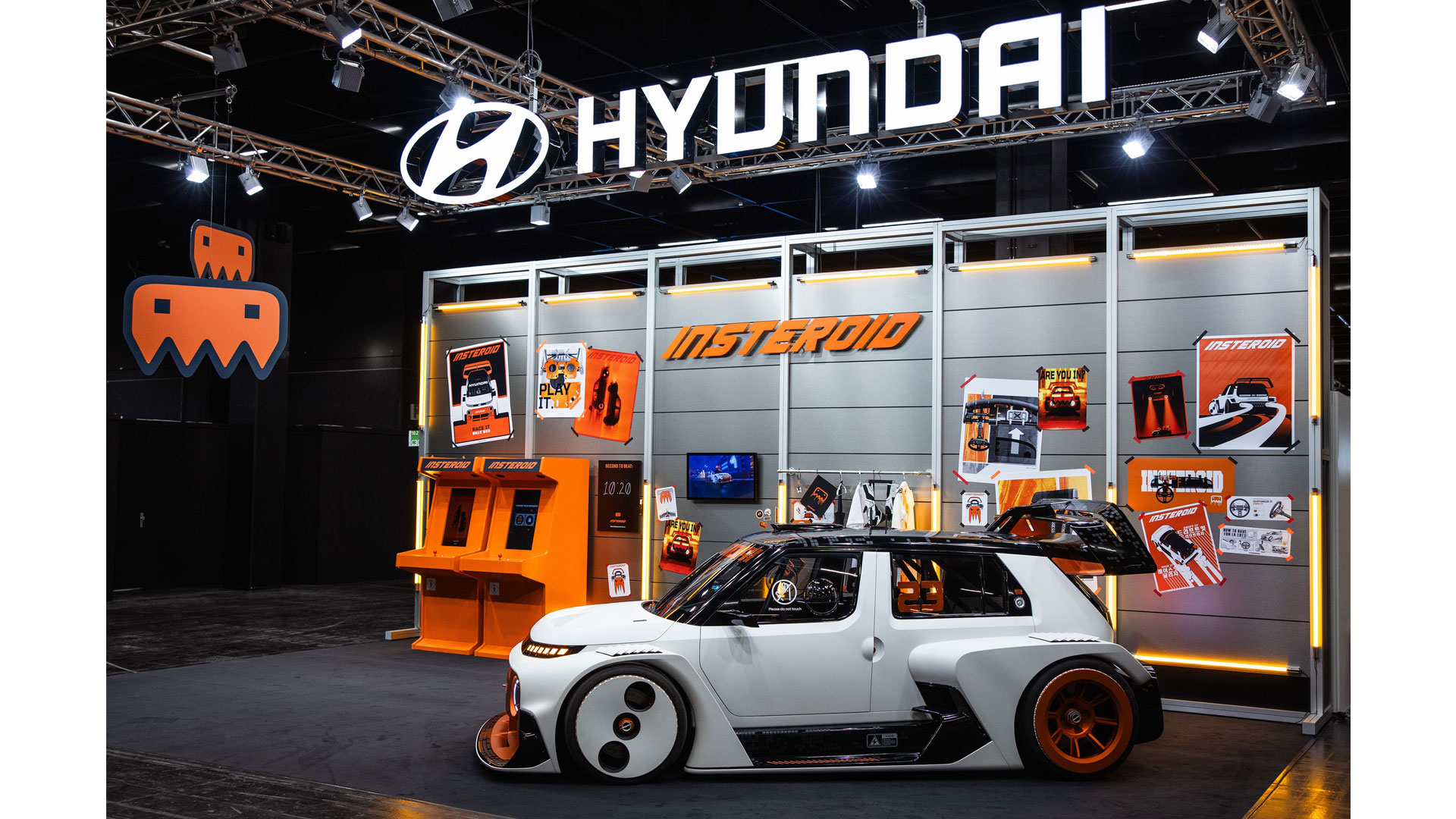Hyundai Motor Brings Retro Arcade Fun With INSTEROID Concept Car to gamescom 2025