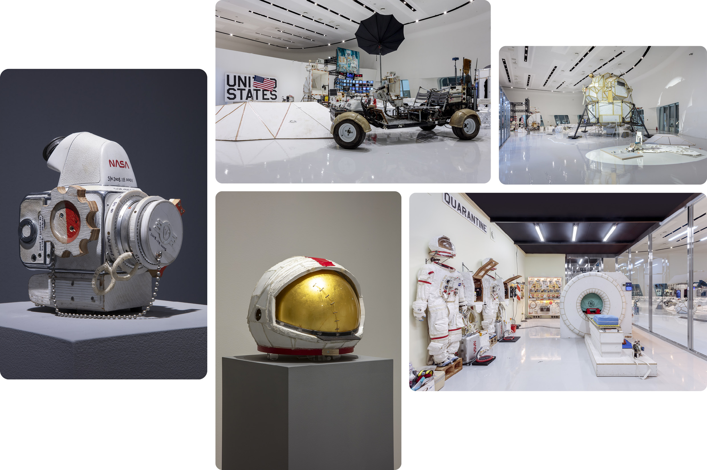 서울 동대문디자인플라자에서 전시 중인 톰 삭스의 작품들