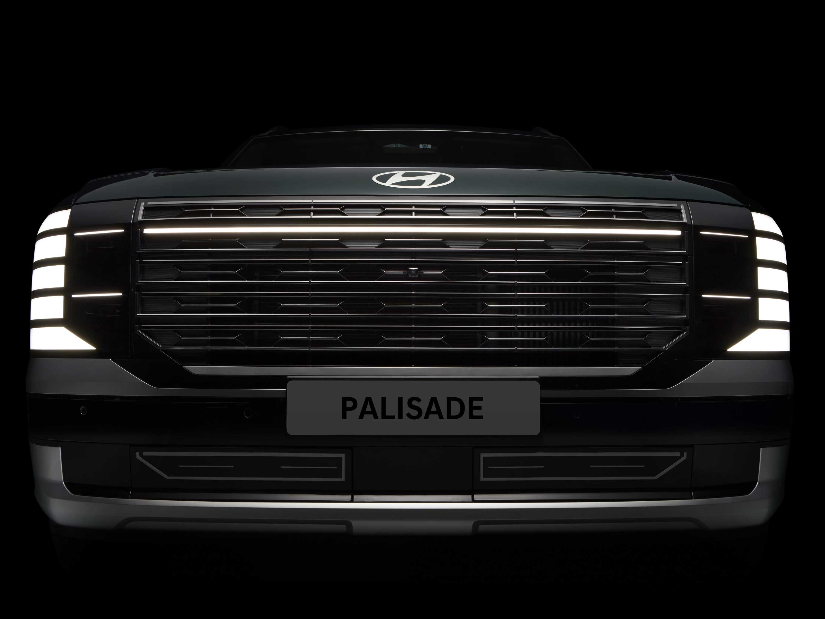 디 올 뉴 팰리세이드_전면 그릴