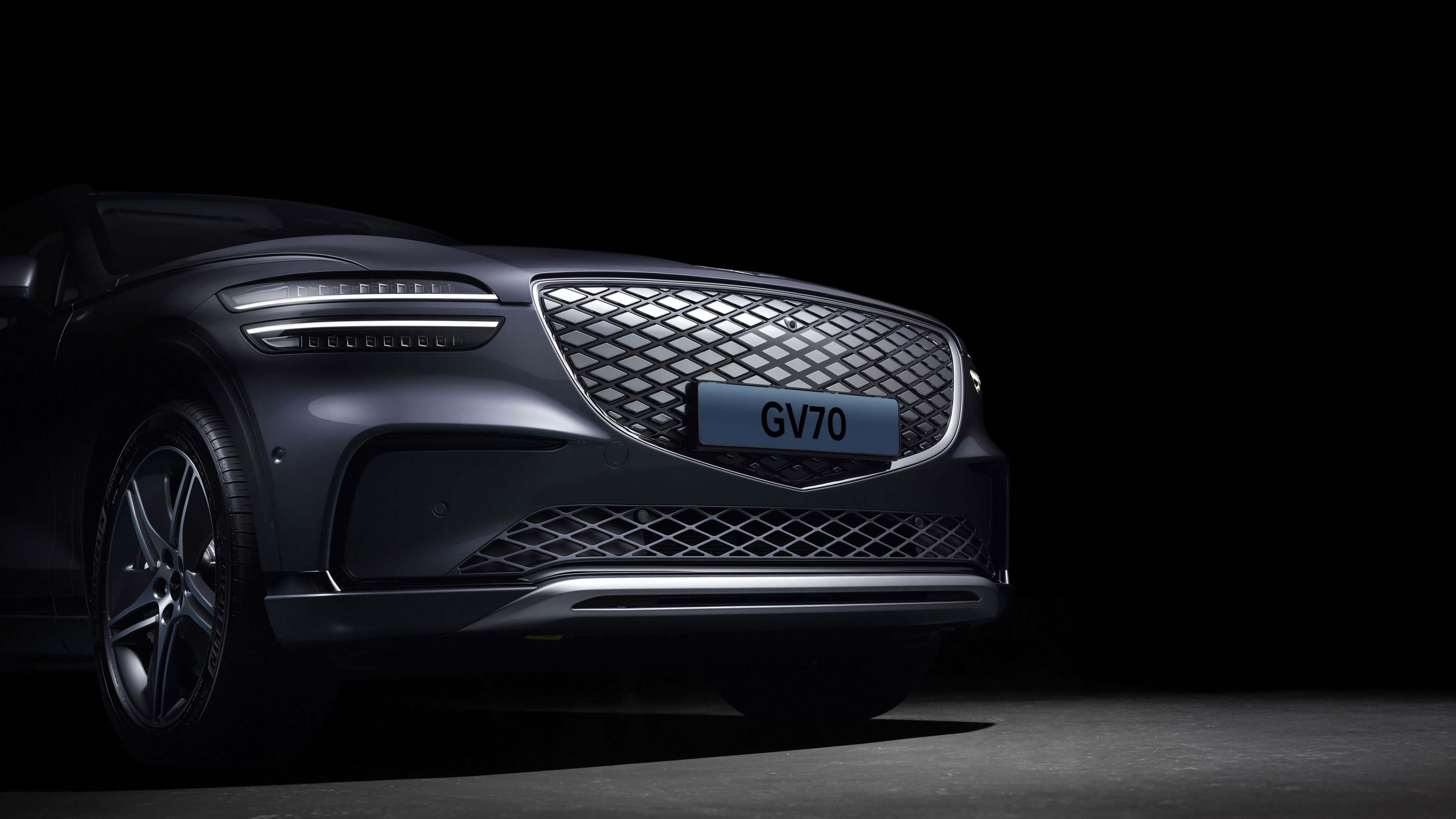 GV70 전동화모델_전면 그릴