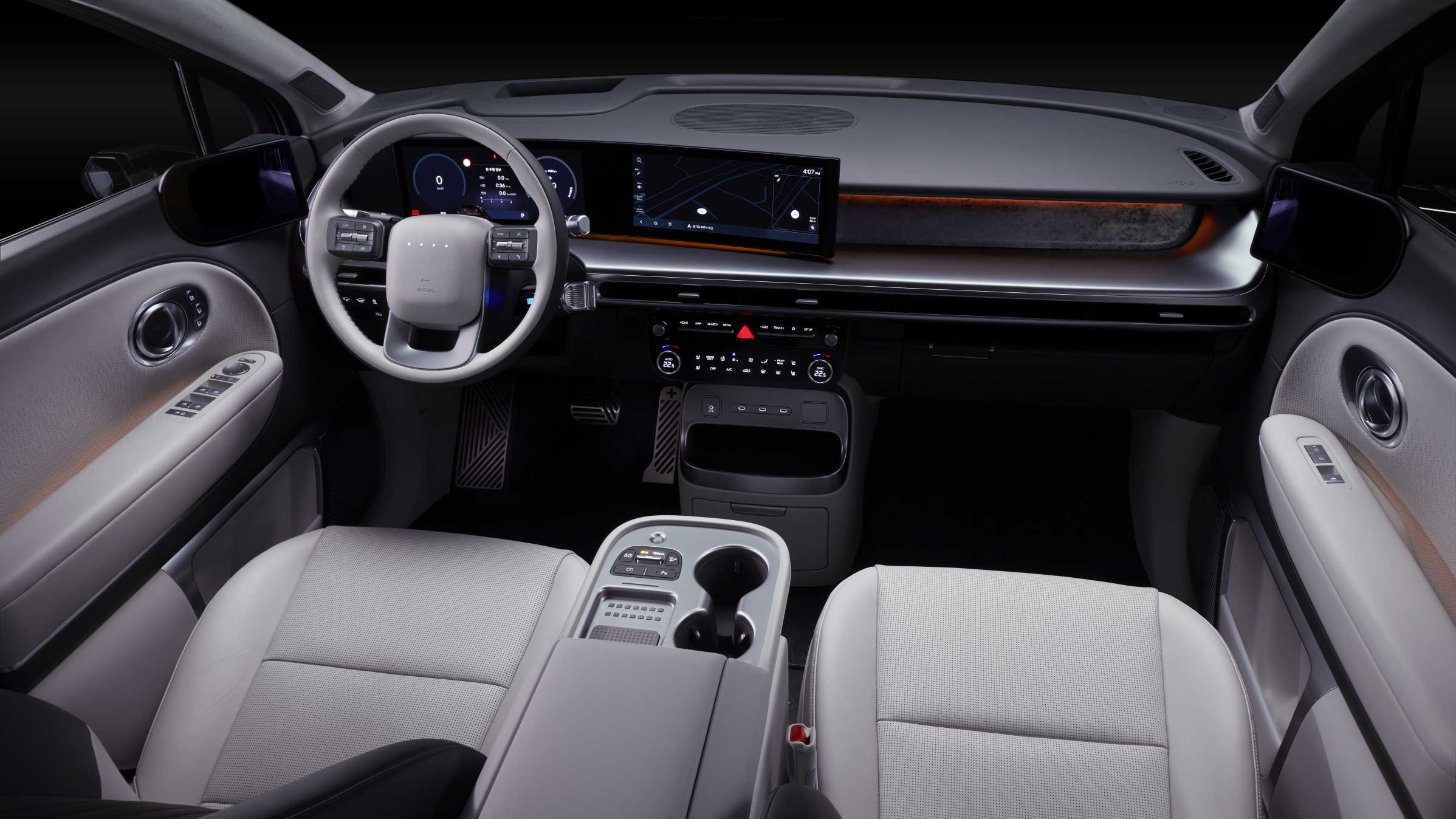 아이오닉 9_내부 인테리어