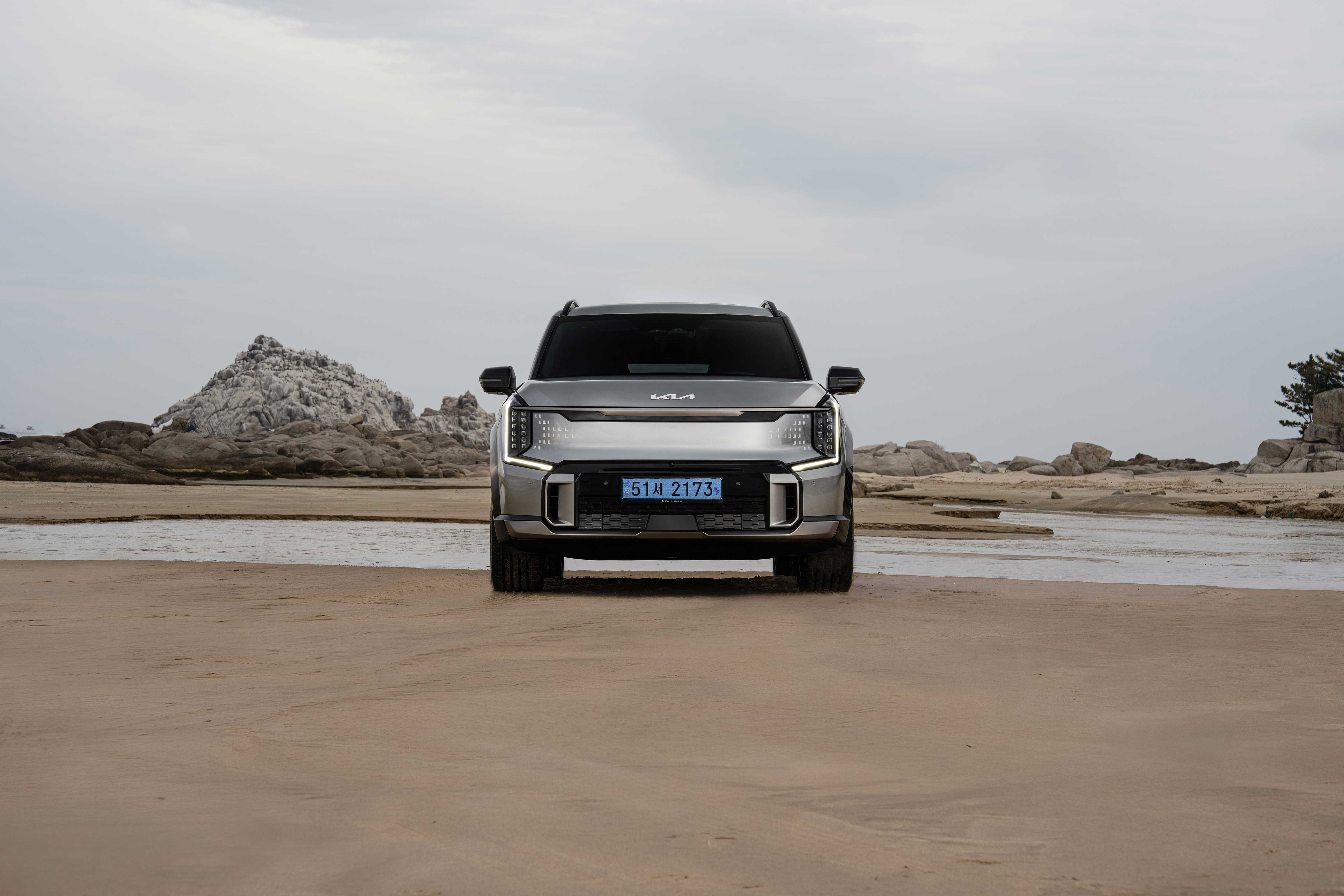 속초에서 EV9 GT-Line_정면