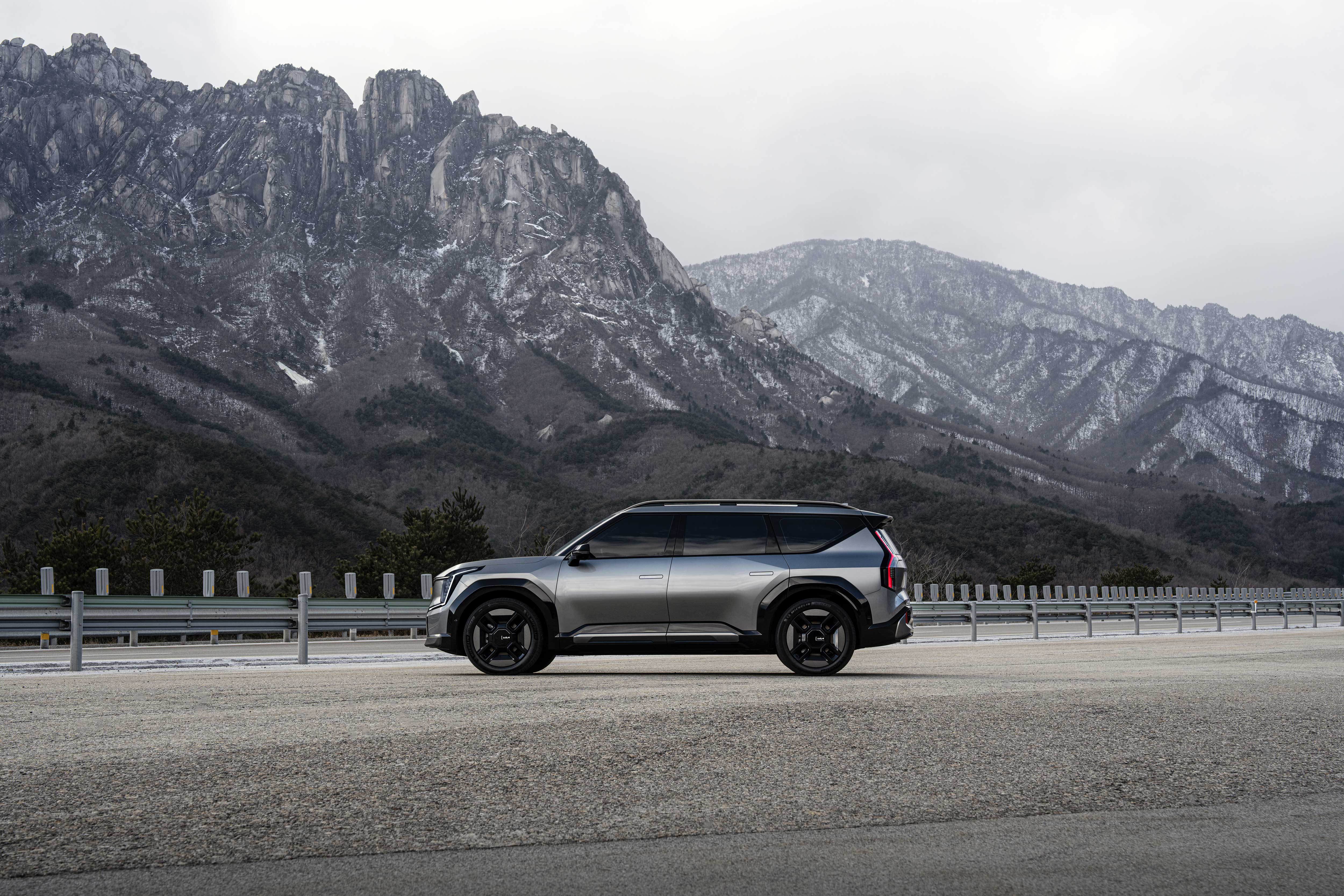 겨울, EV9 GT-Line_측면