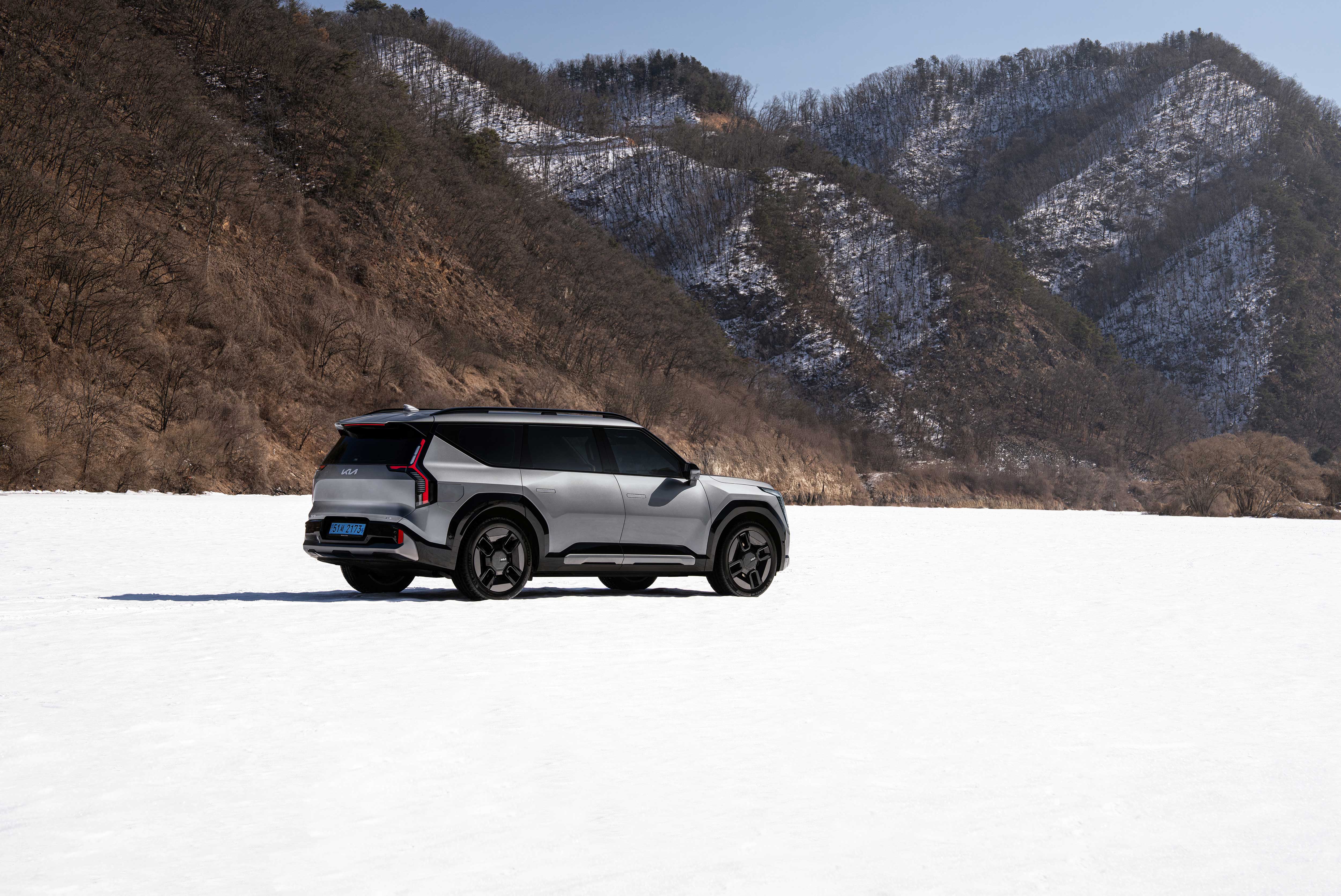 겨울, EV9 GT-Line_후측면