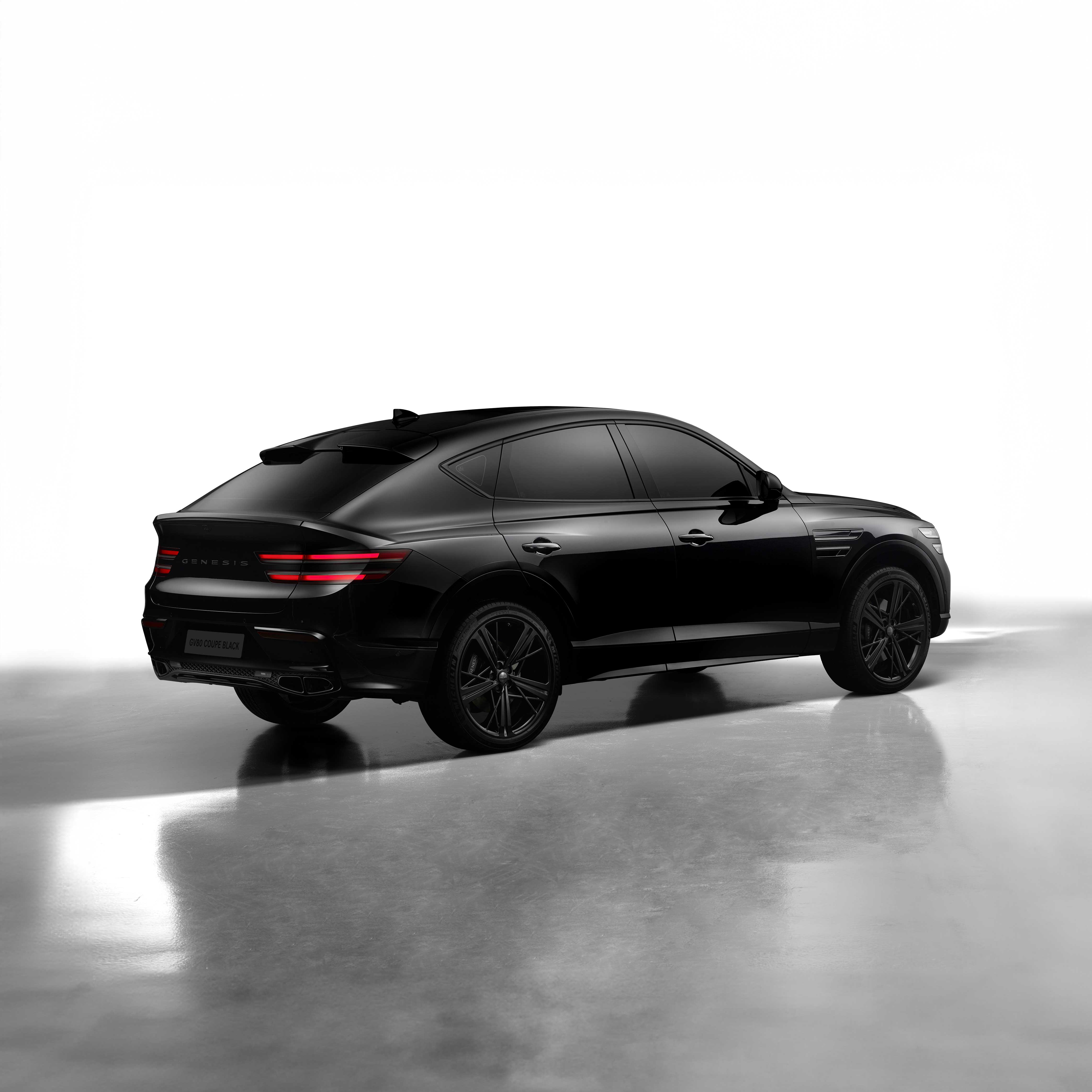 GV80 쿠페 블랙_후측면